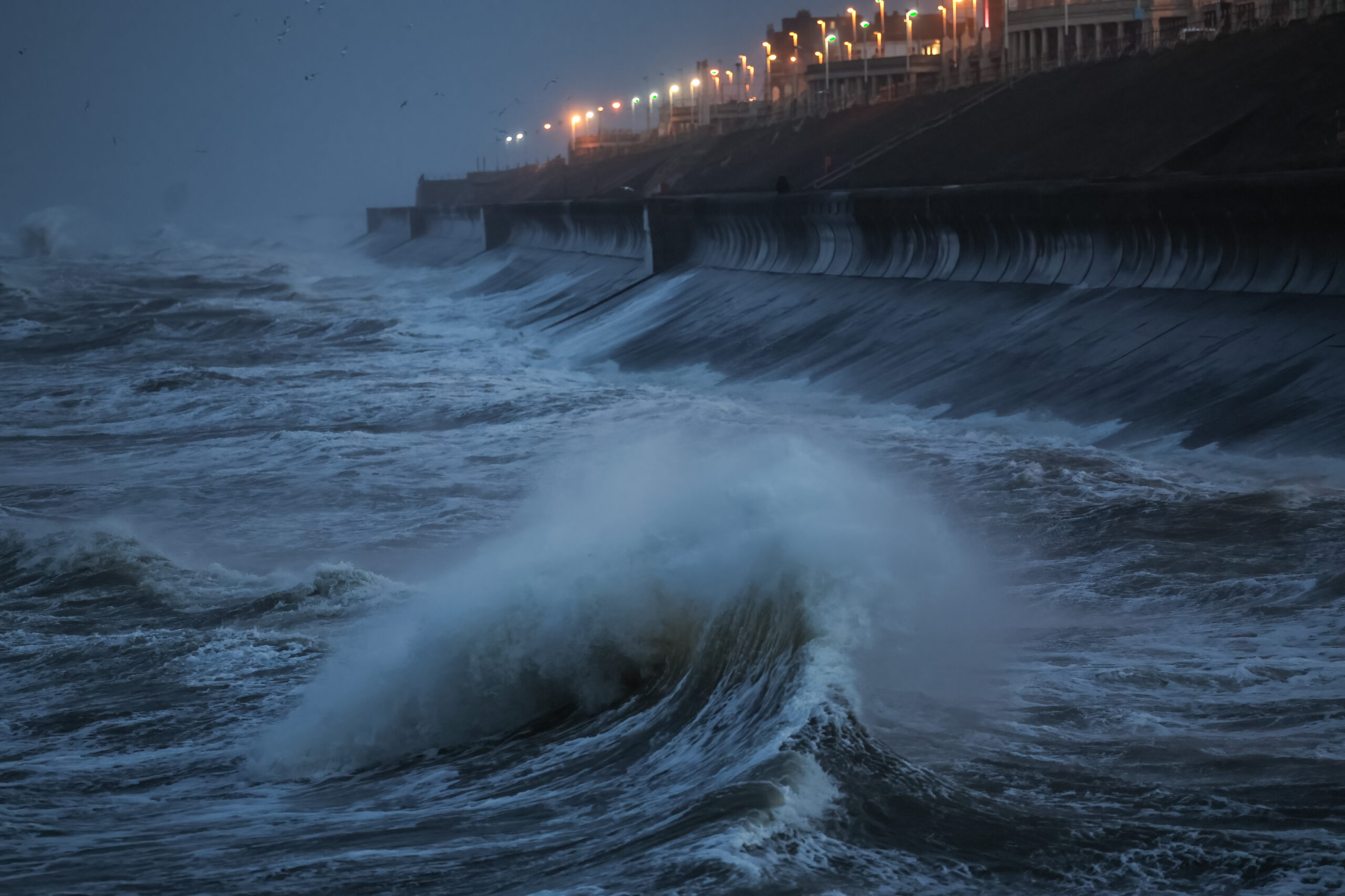 Ein Sturm vor Irland (Symbolbild)