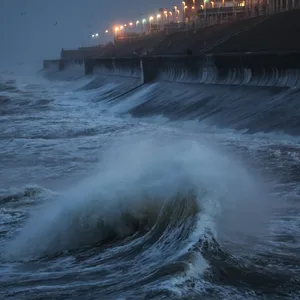 Ein Sturm vor Irland (Symbolbild)