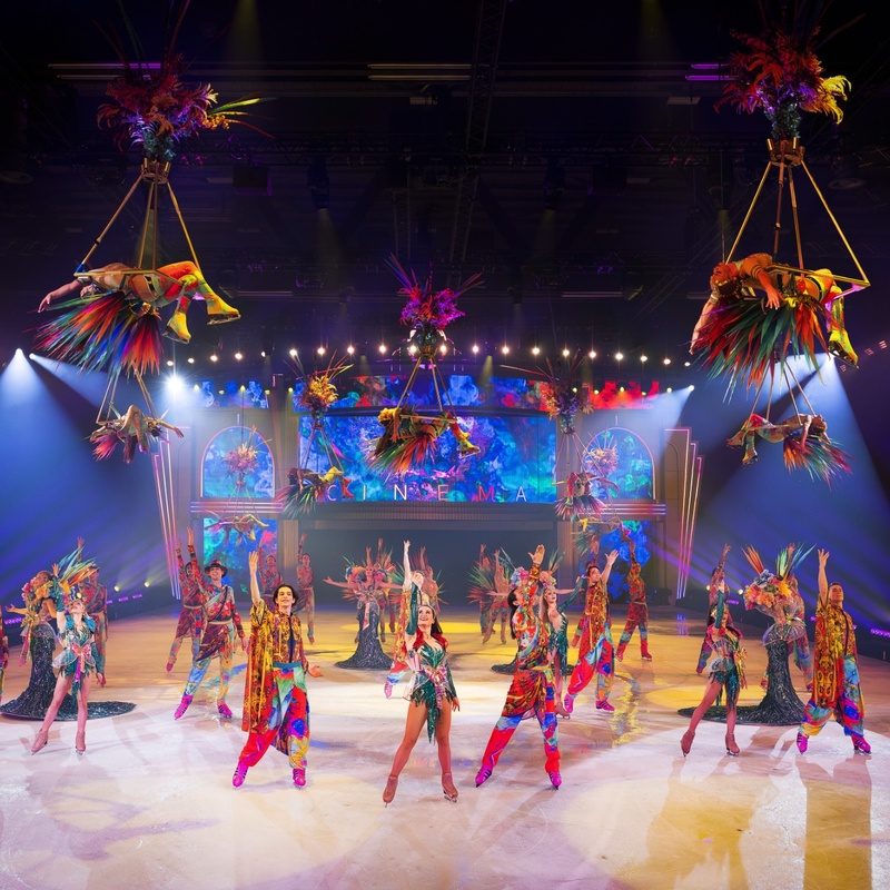 HOLIDAY ON ICE Show CINEMA OF DREAMS verzaubert Hamburg.