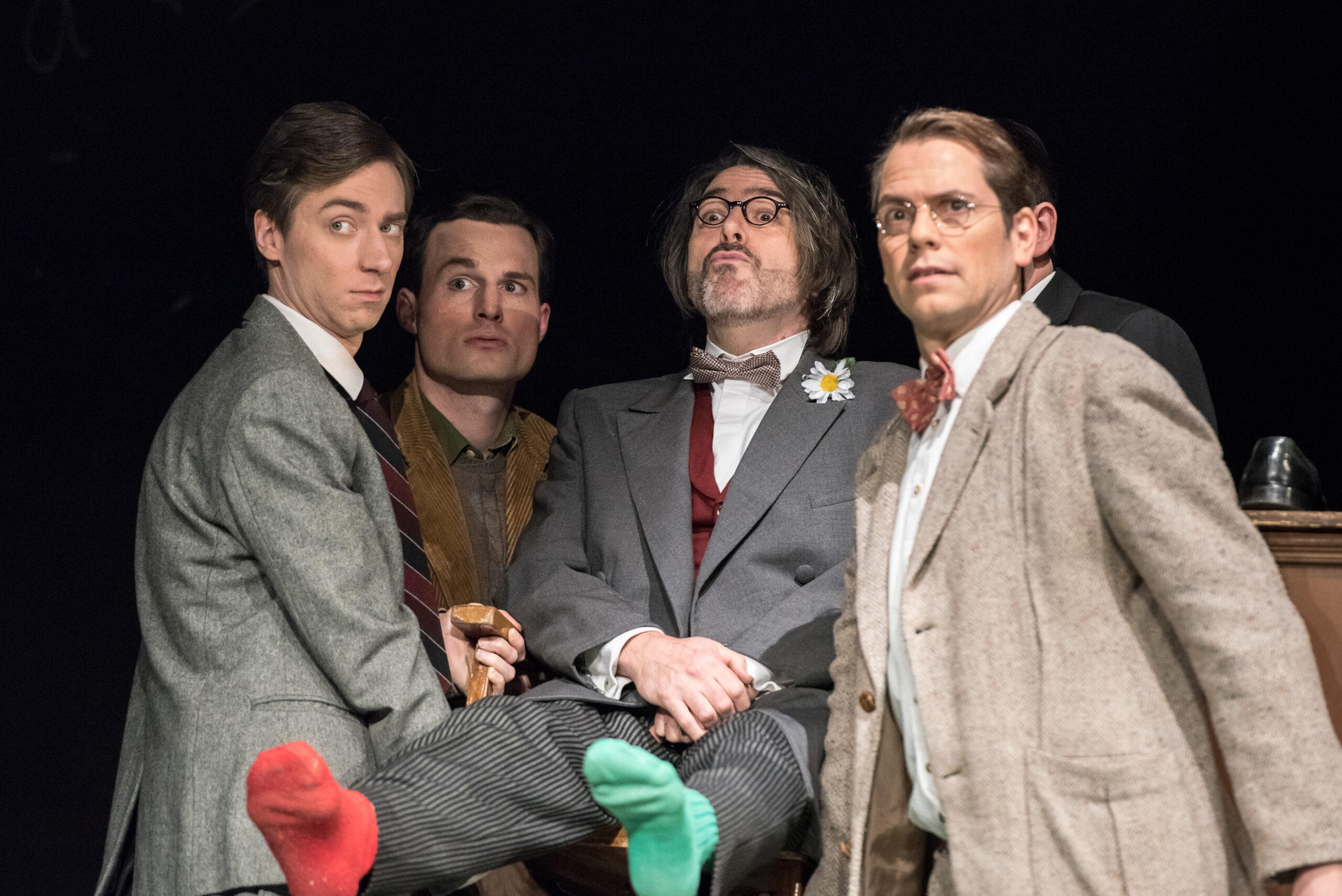 Schauspieler des Stücks „Die Feuerzangenbowle“