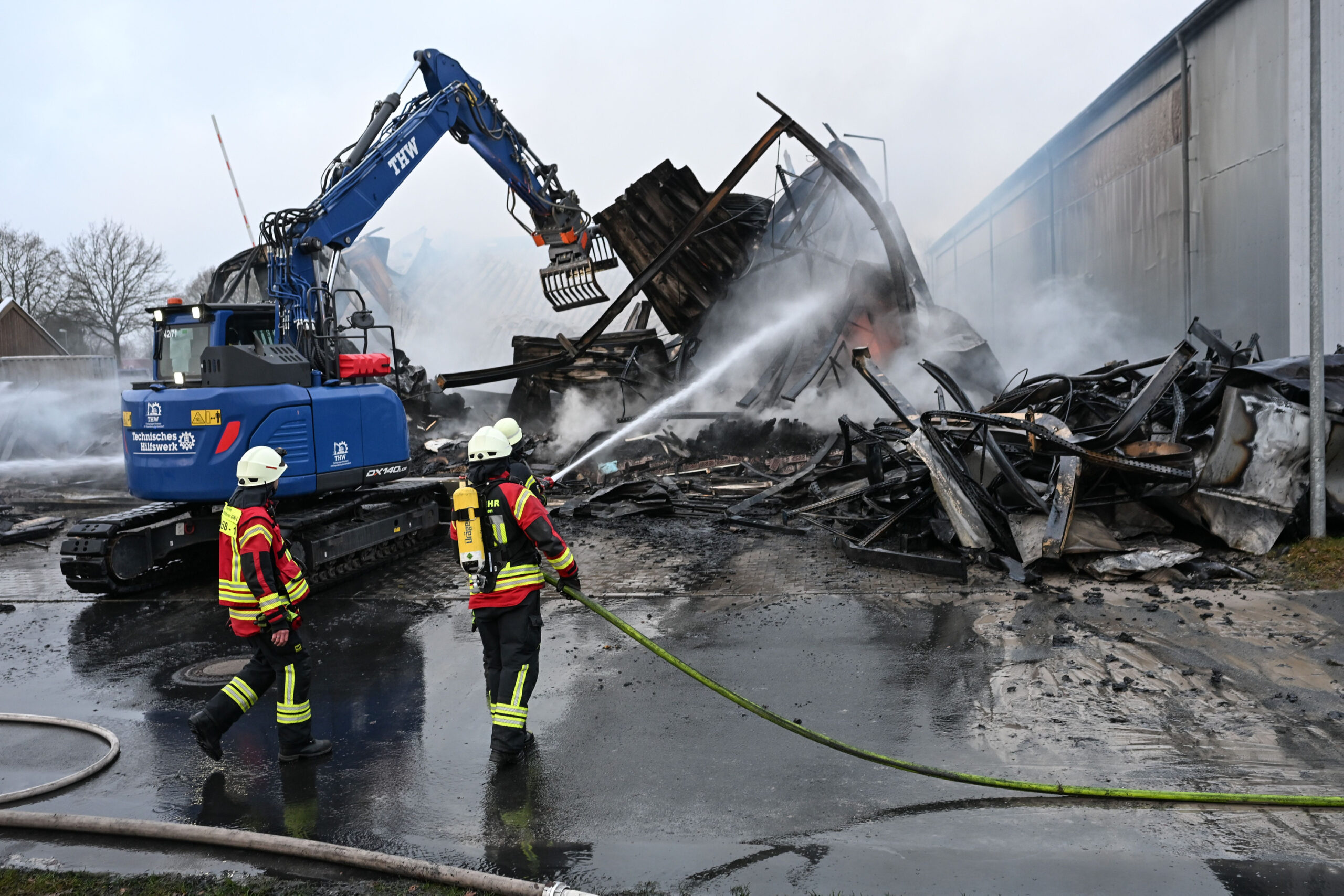 Großbrand in Westoverledingen