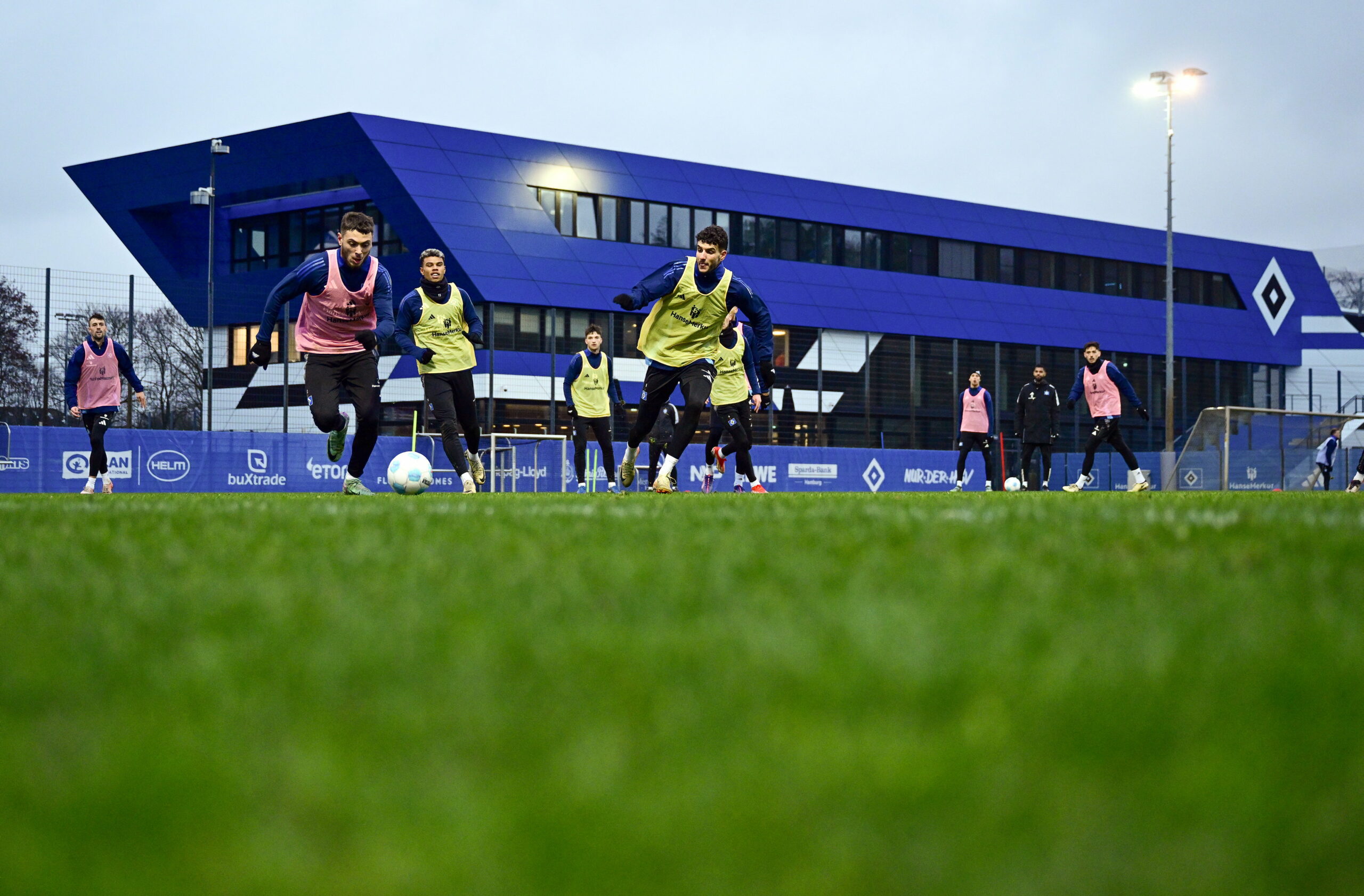 Die HSV-Profis gastieren am Samstag in Hoffenheim.