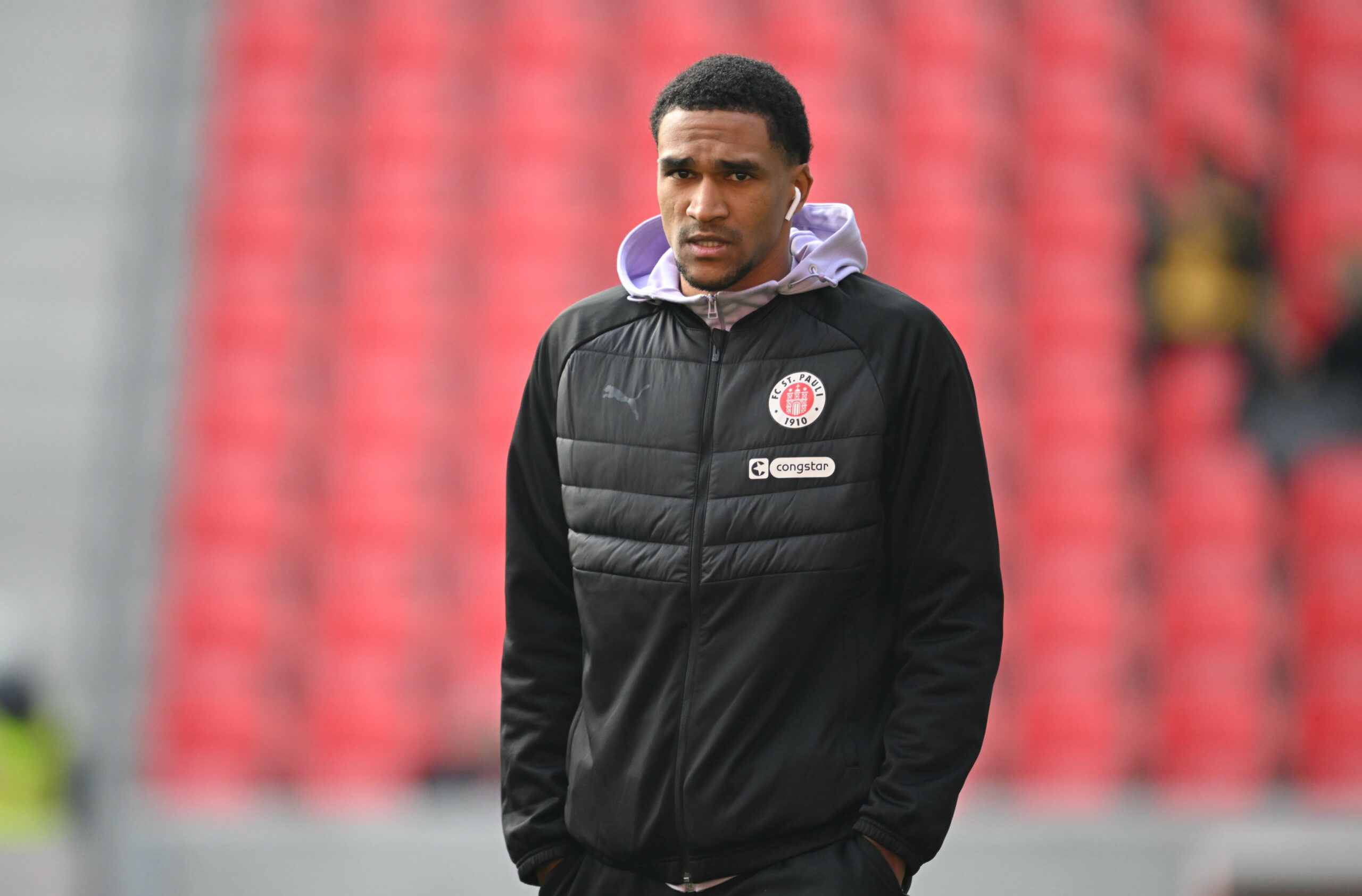 Andréas Hountondji guckt frustriert