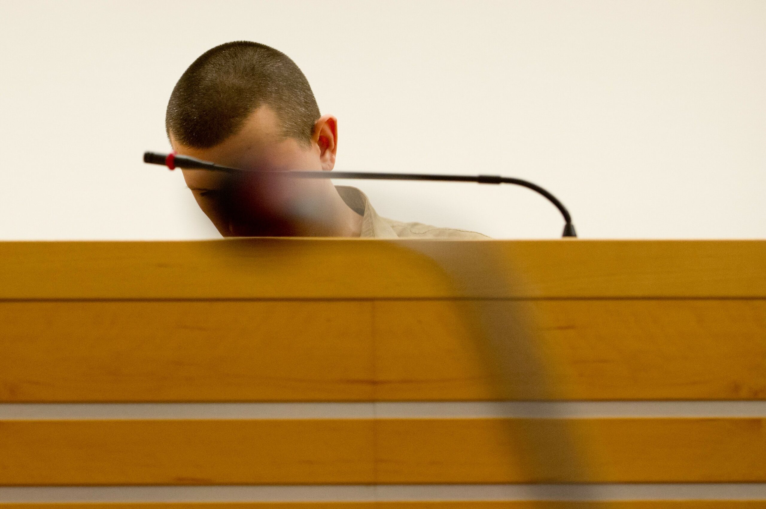 Der „Maschsee-Mörder“ bei seinem Prozessauftakt 2013.