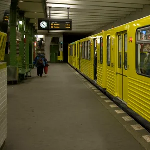 Der U-Bahnhof Deutsche Oper in Berlin (Archivbild).