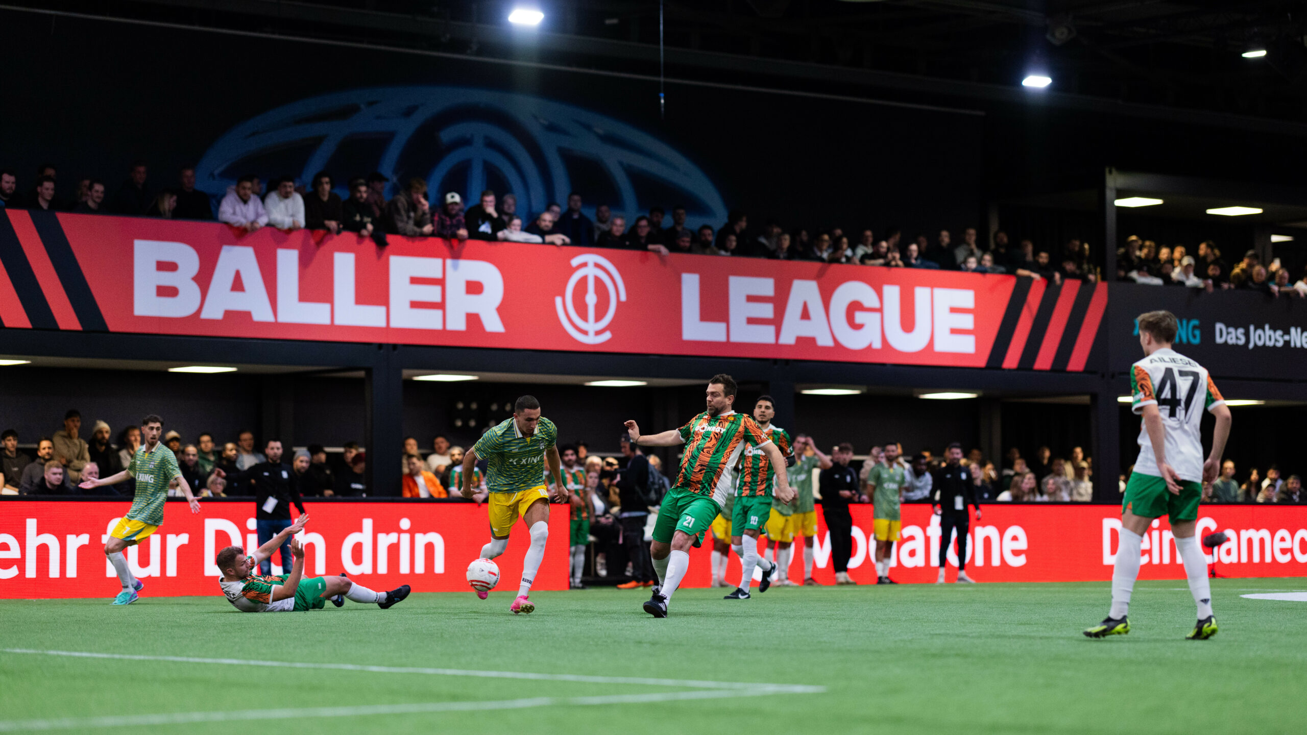 Hallenfußball in der Baller League