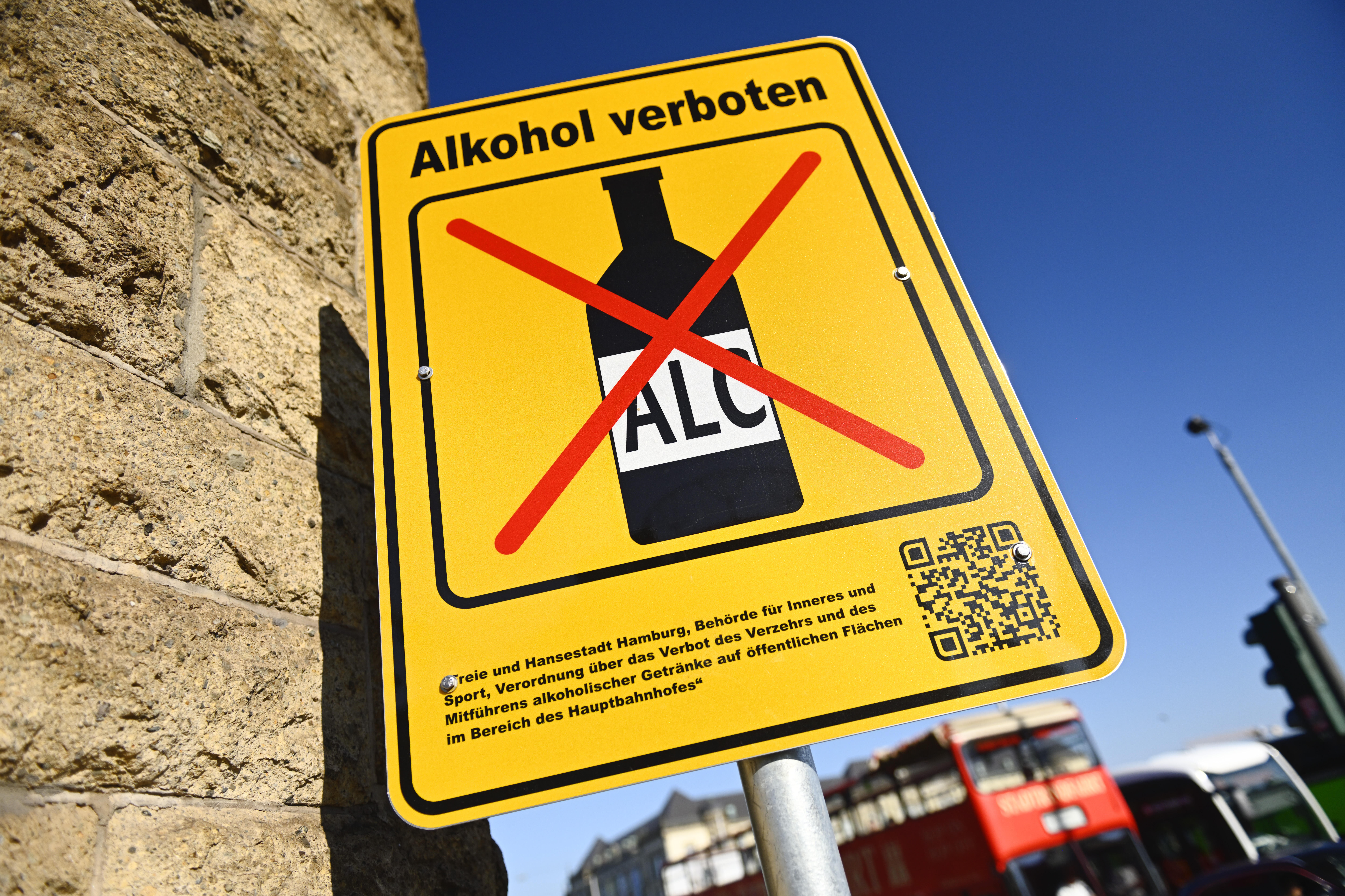 Schild Alkoholverbot
