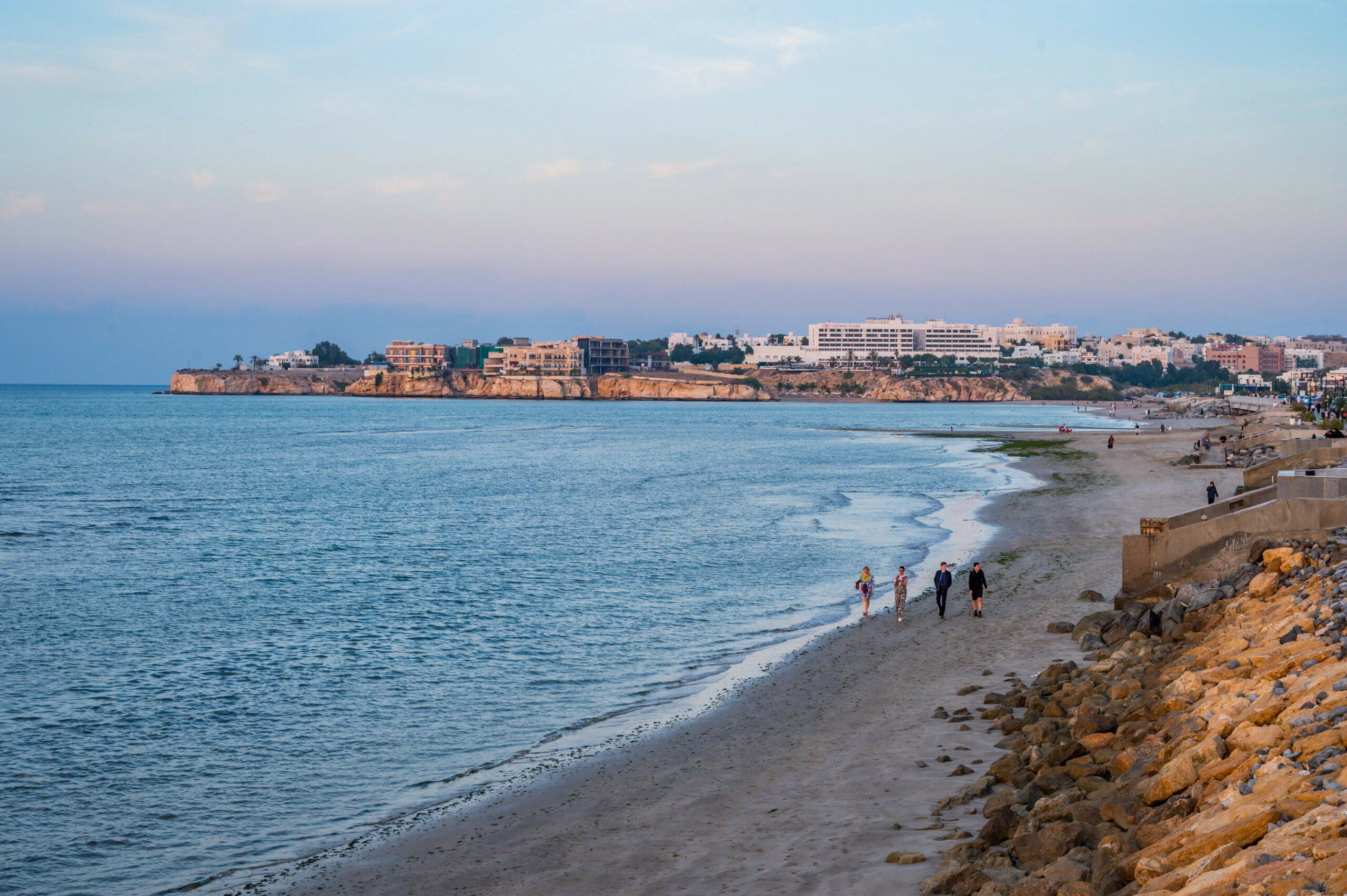 Ein Strand in Maskat