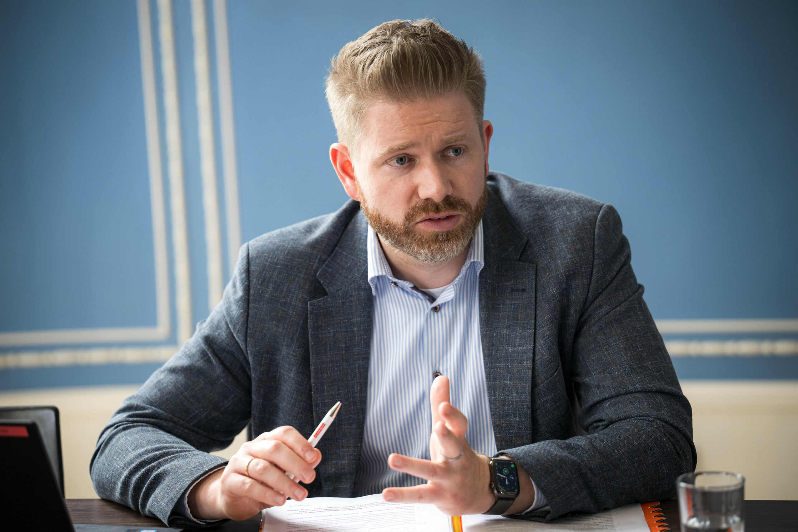 Thorge Koehler leitet das Bremer Landesamt für Verfassungsschutz (Archivbild).