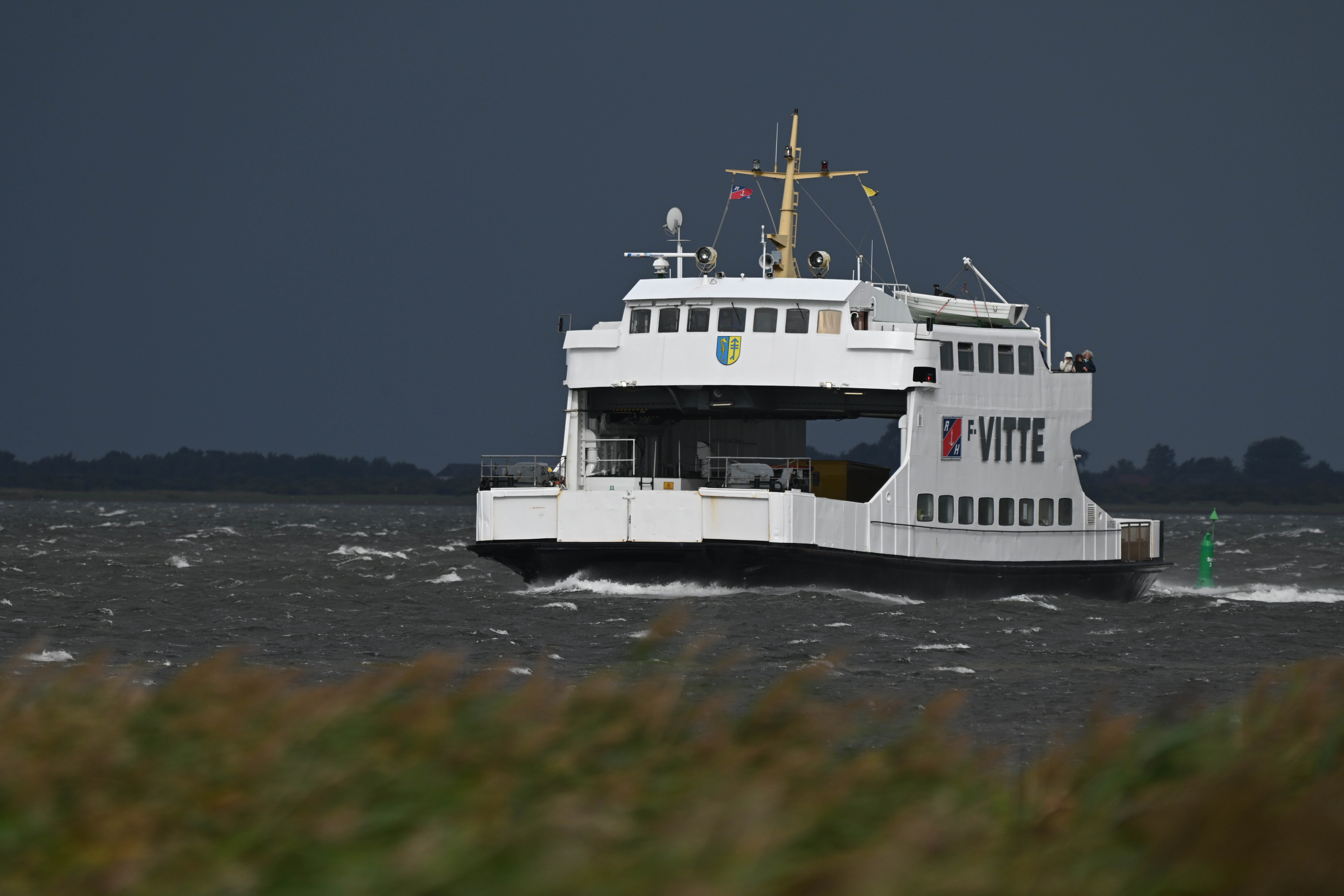 Fähre Vitte Hiddensee Wasser