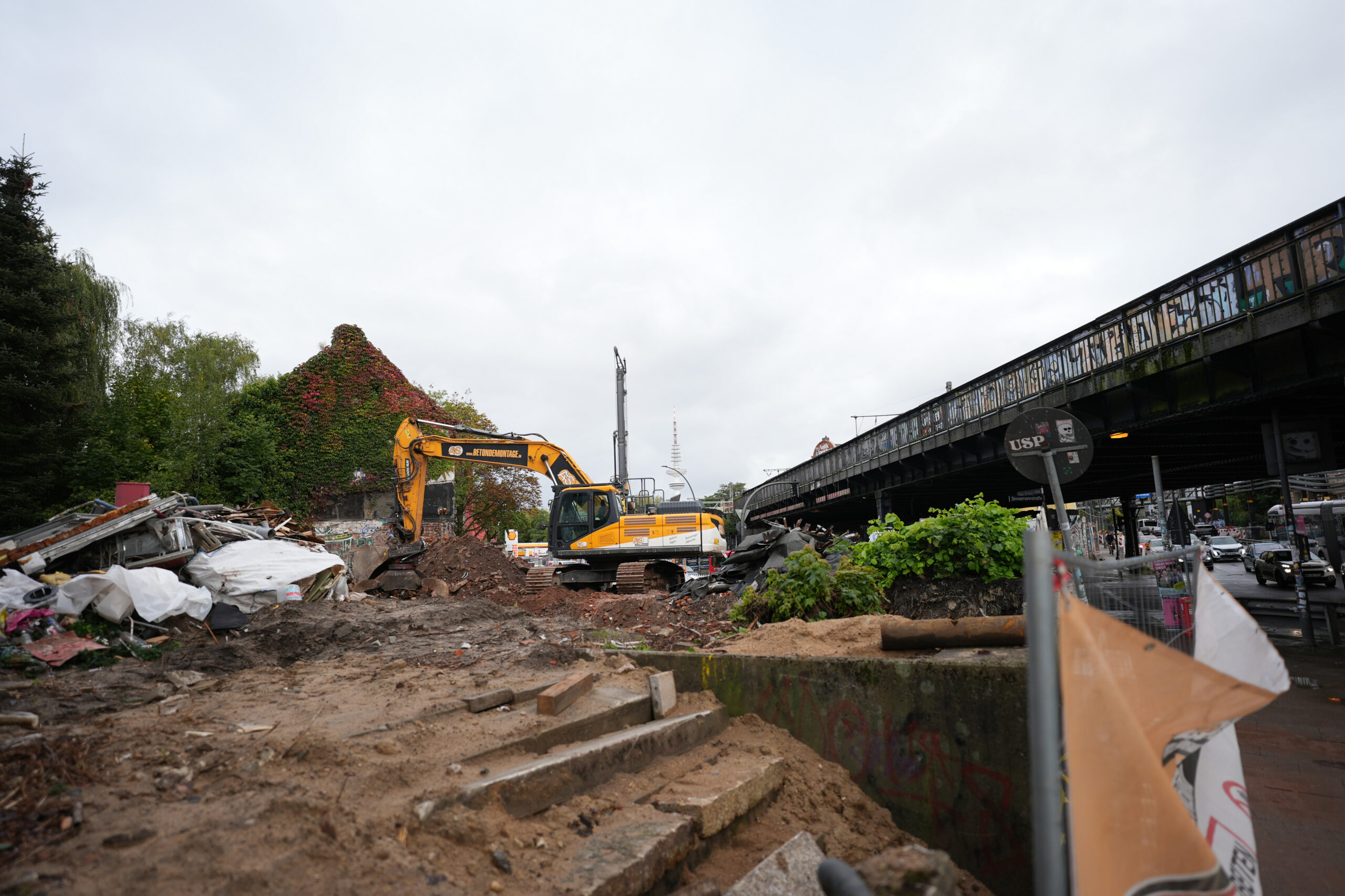 Sternbrücke Baustelle Altona Hamburg