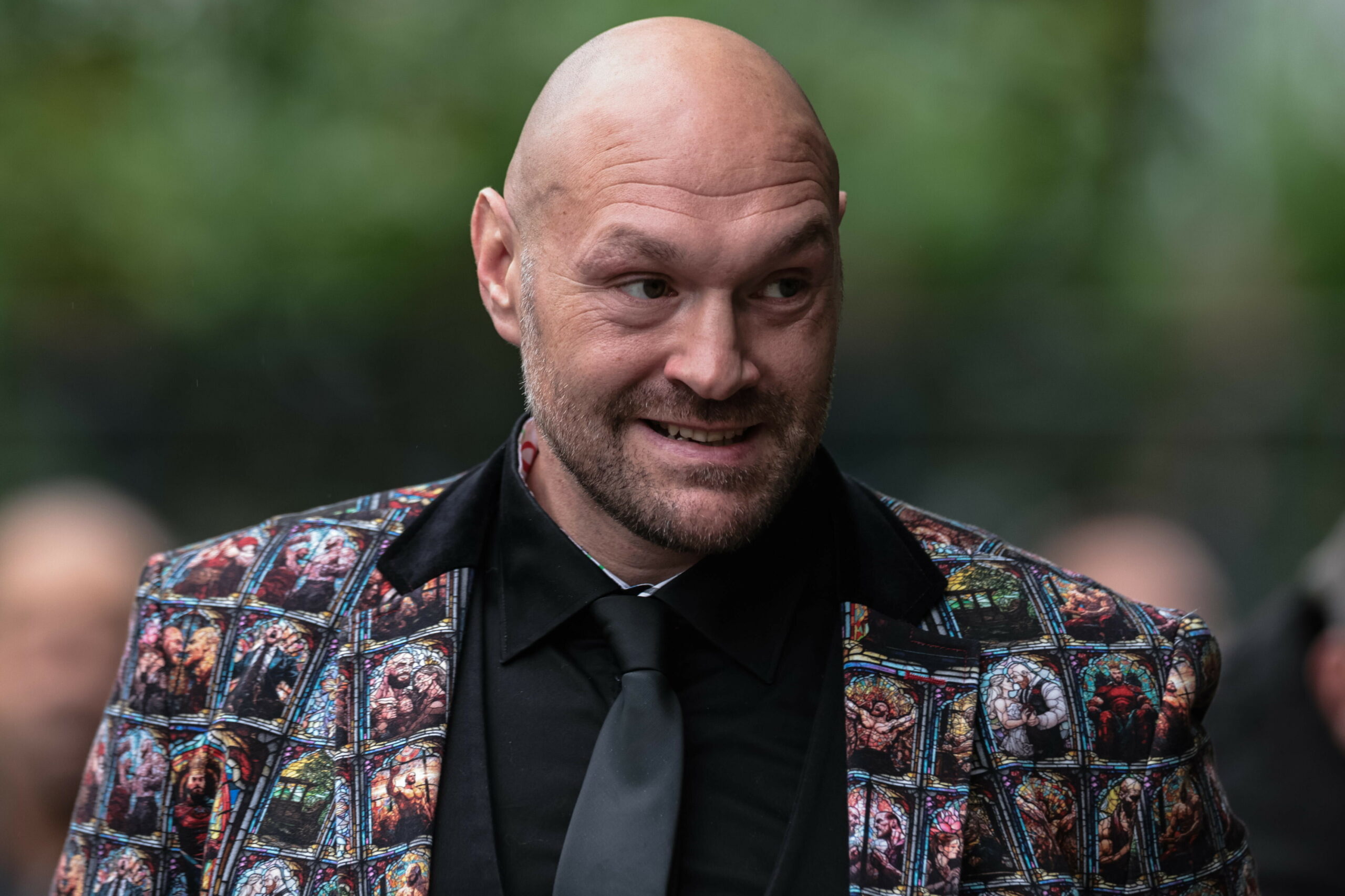 Tyson Fury schaut entschlossen