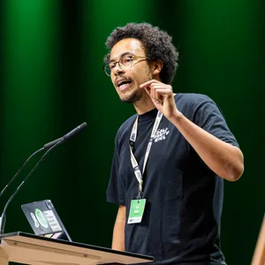 Luis Bobga, Vorsitzender der Grünen Jugend (Archivbild).