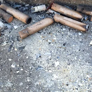 übrig gebliebene Böller