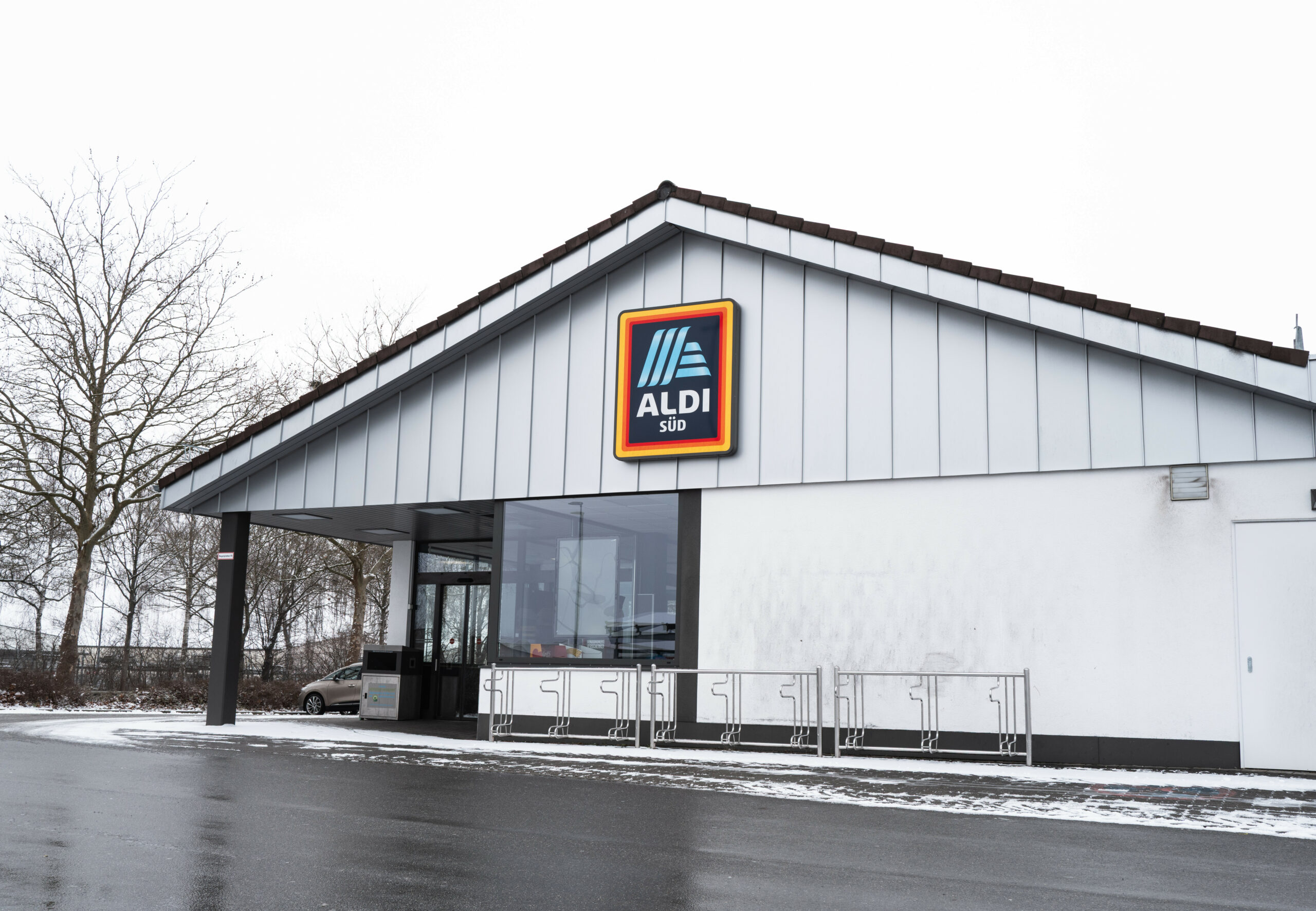 Eine Filiale von Aldi Süd