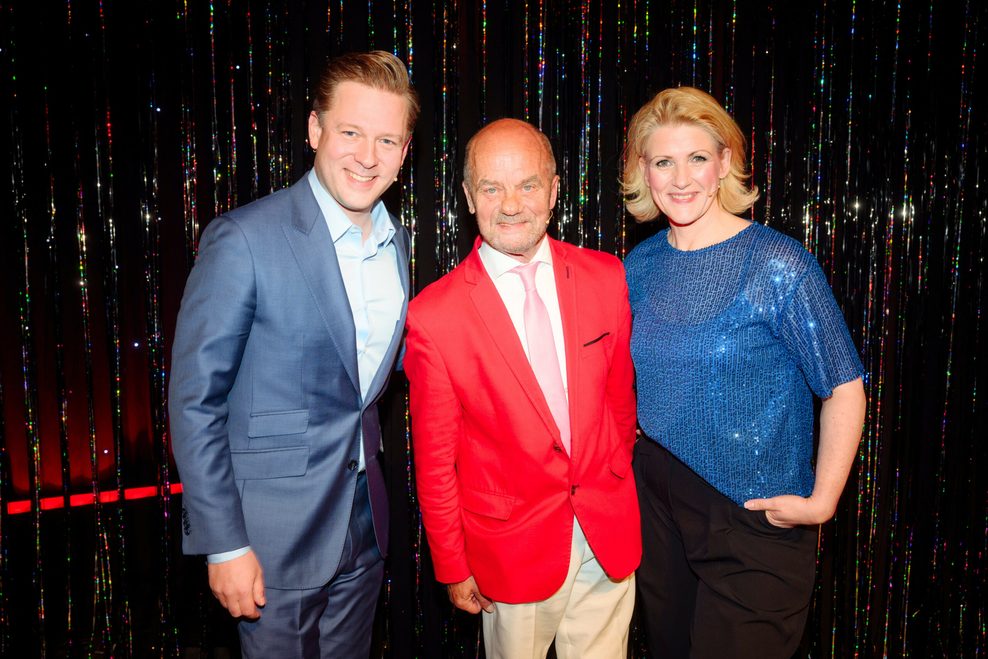 Helge Fuhst, Zweiter Chefredakteur ARD-Aktuell, Cornelius „Corny“ Littmann, Regisseur und Schauspieler, und Anke Harnack, Journalistin und Moderatorin