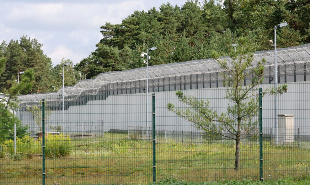 Die Justizvollzugsanstalt Neustrelitz.