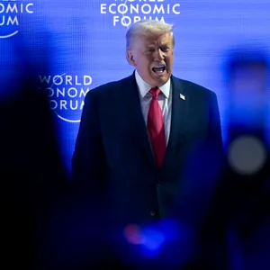 US-Präsident Donald Trump in Davos.