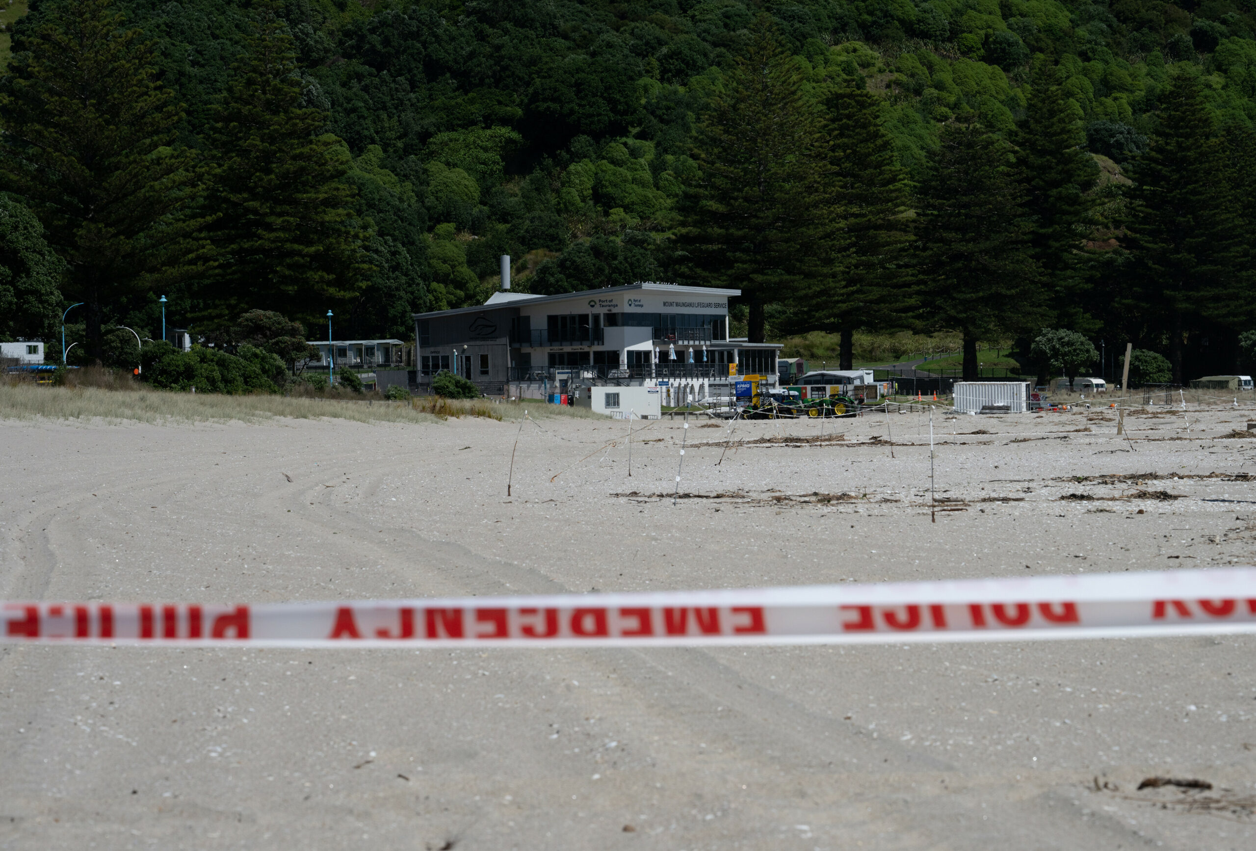 Campingplatz Neuseeland Regenfälle