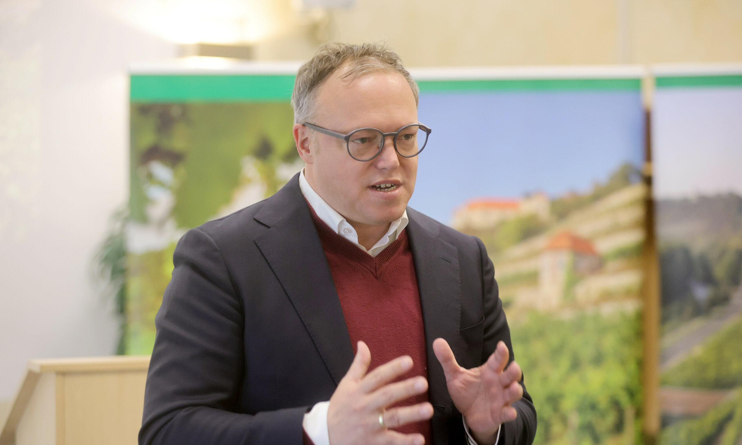 Mario Voigt (CDU), Ministerpräsident von Thüringen. (Archivbild)