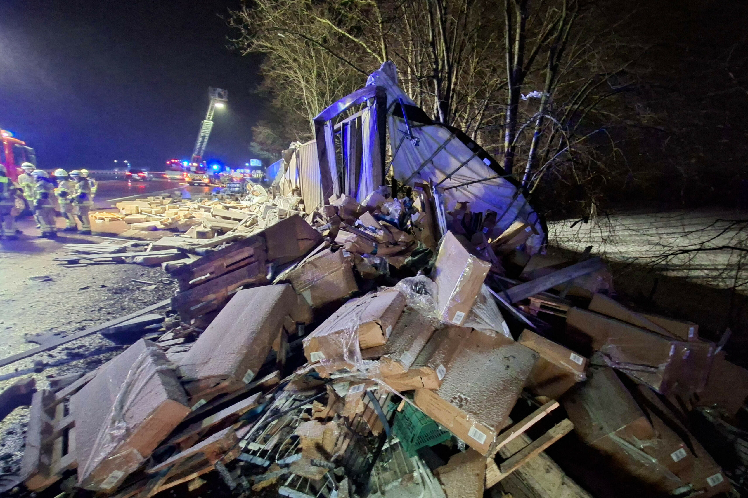 A1 Unfall Lkw Brinkum
