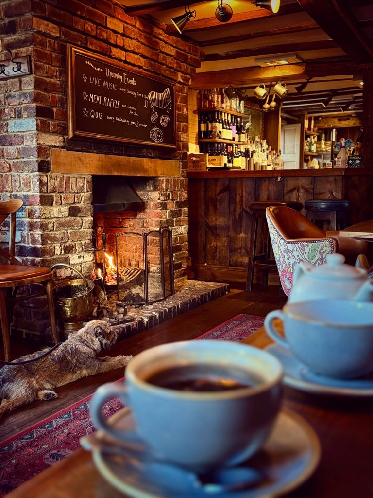 Blick ins Innere des Hotels