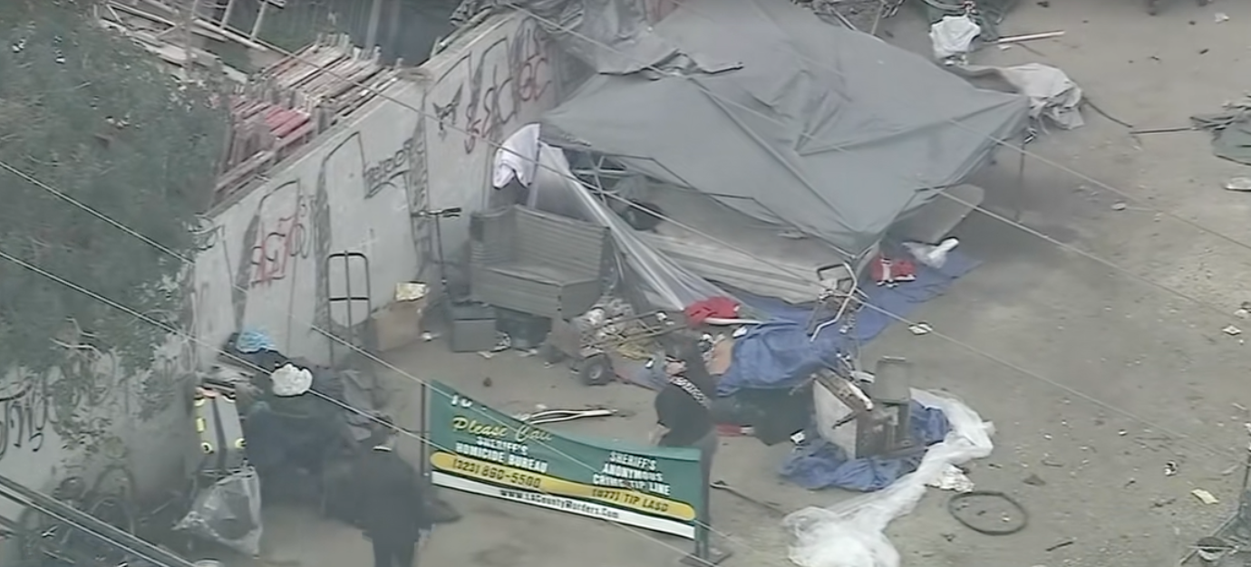 Das Obdachlosenheim, in dem Kevin Johnson getötet wurde.