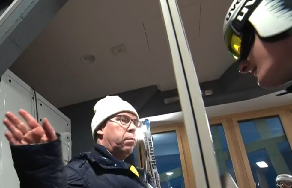 Domen Precv wird mitgeteilt, dass er nicht mehr starten darf