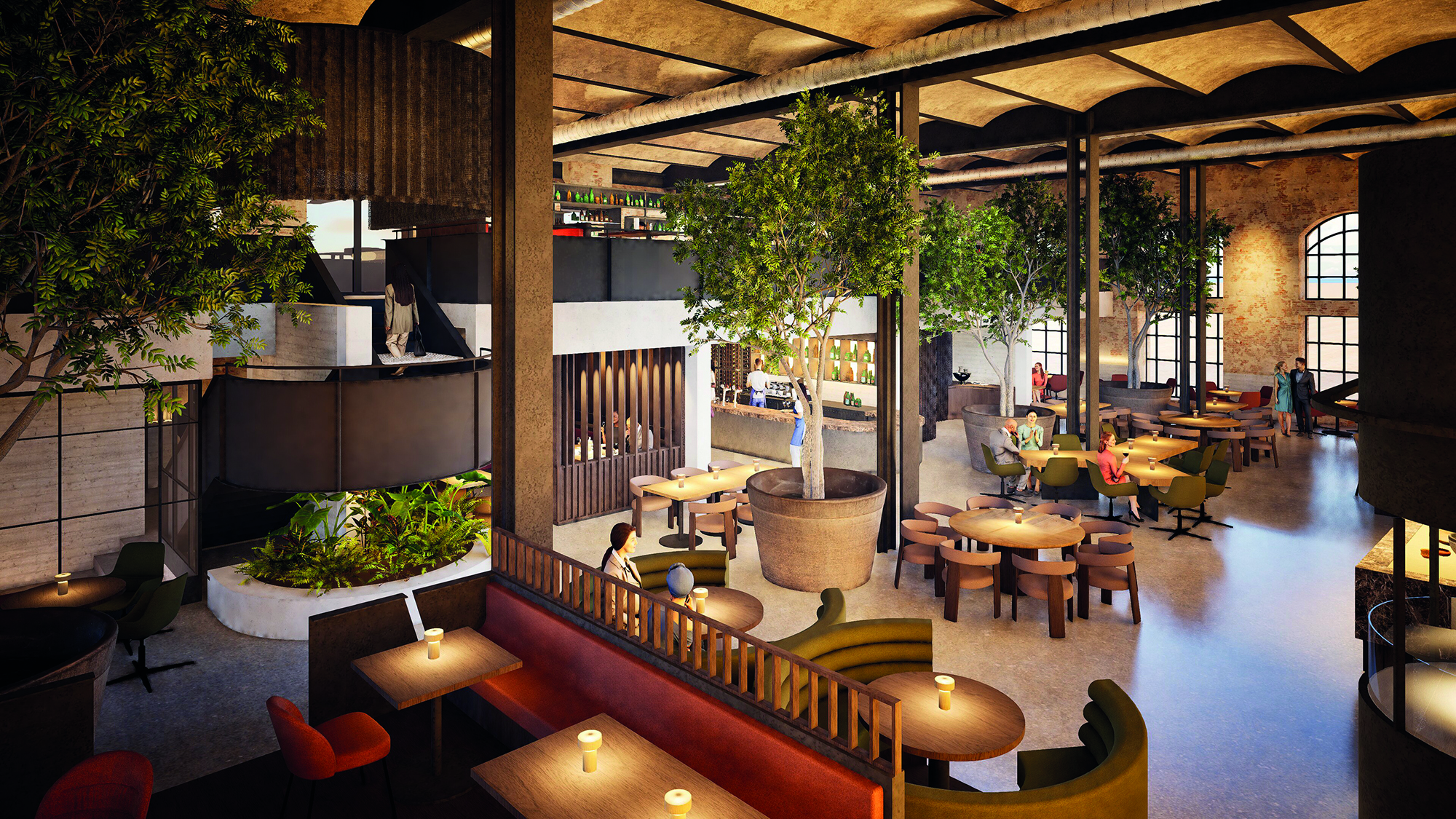 So soll es im „Chefs Warehouse Hamburg“ aussehen (Visualisierung).