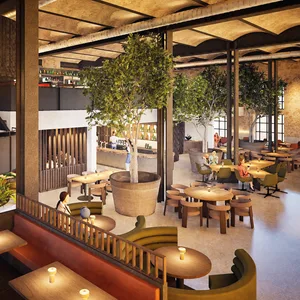 So soll es im „Chefs Warehouse Hamburg“ aussehen (Visualisierung).