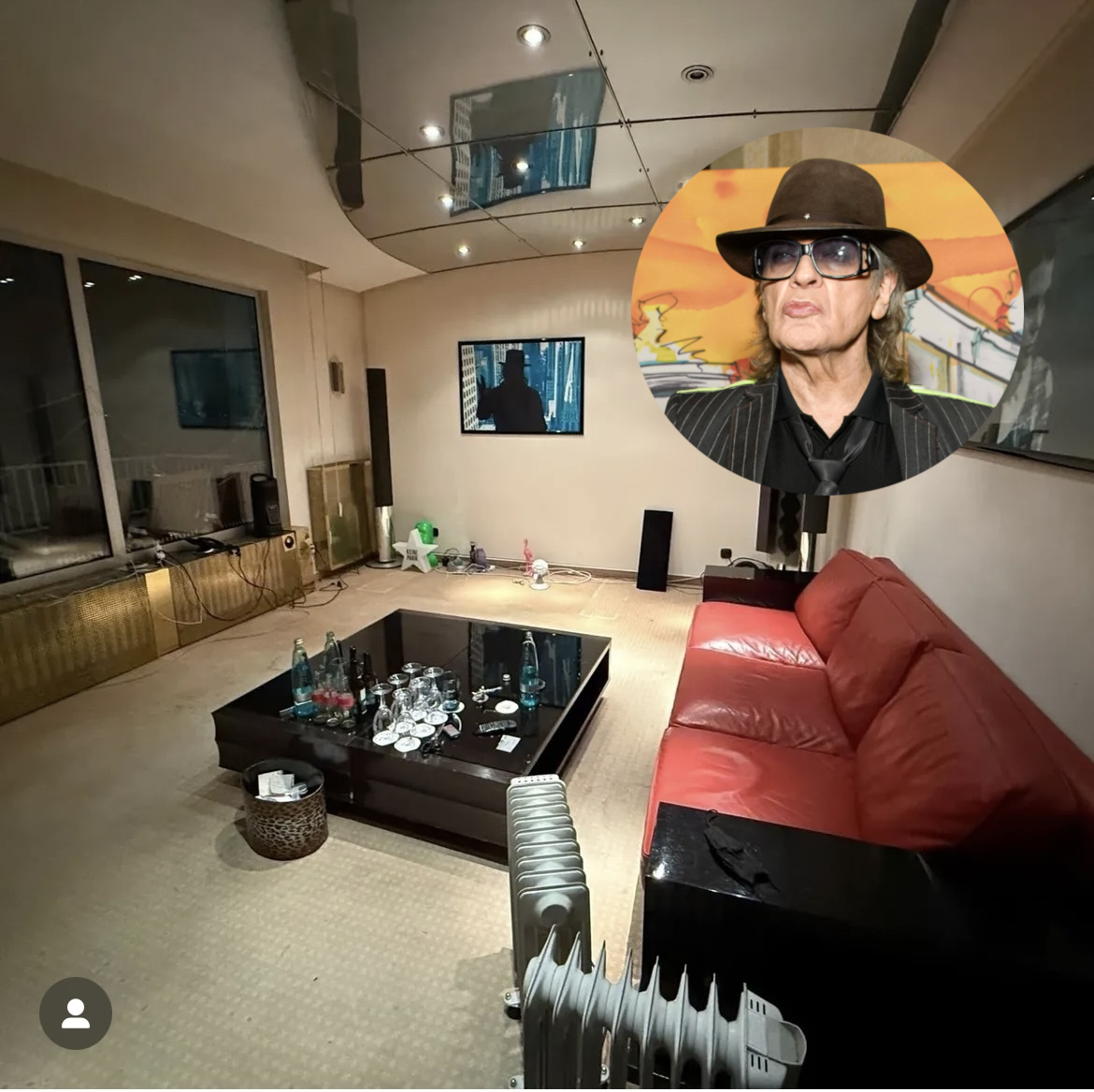 So sieht es in Udo Lindenbergs privatem Atelier aus.