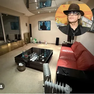 So sieht es in Udo Lindenbergs privatem Atelier aus.