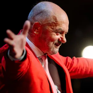 Cornelius „Corny“ Littmann, Regisseur, Schauspieler und Miteigentümer des Schmidt Theaters, bei der Feier zu seinem 50. Bühnenjubiläum im Schmidt Theater.