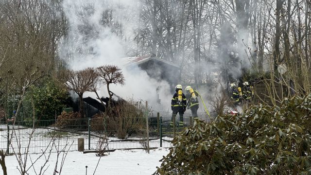 Tödlicher Laubenbrand in Steilshoop