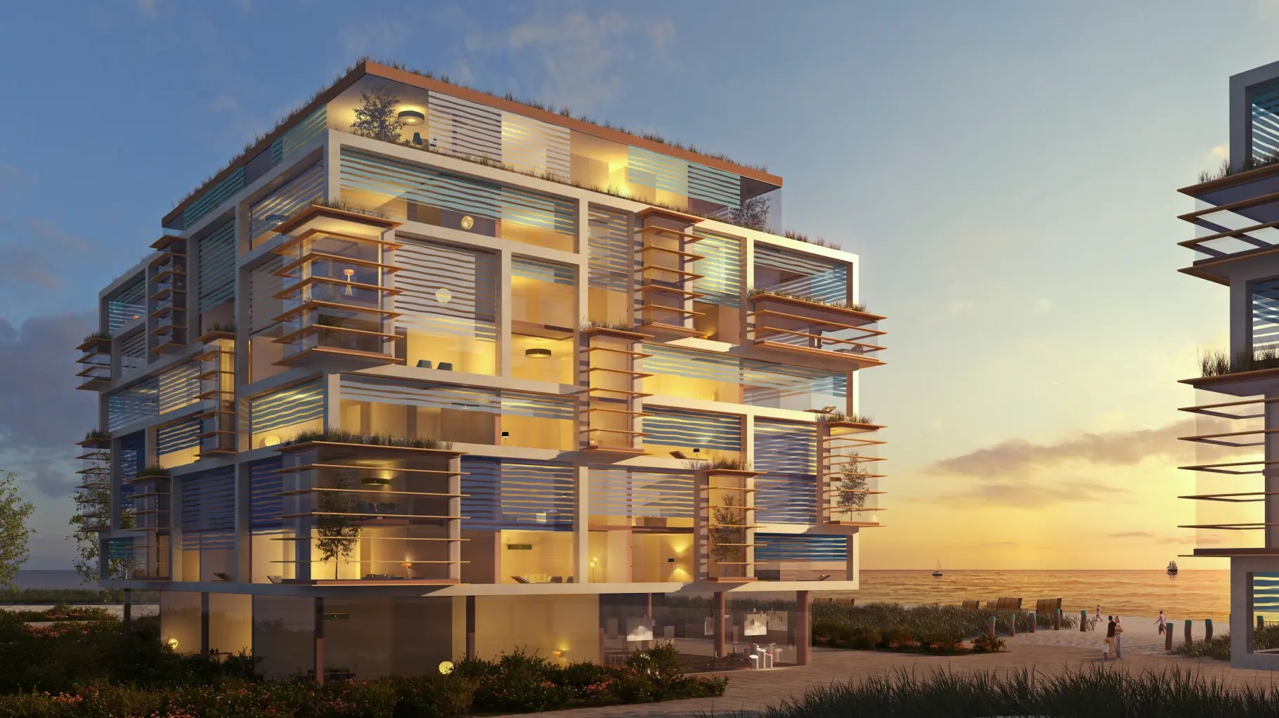 Hotel-Visualisierung, gülden