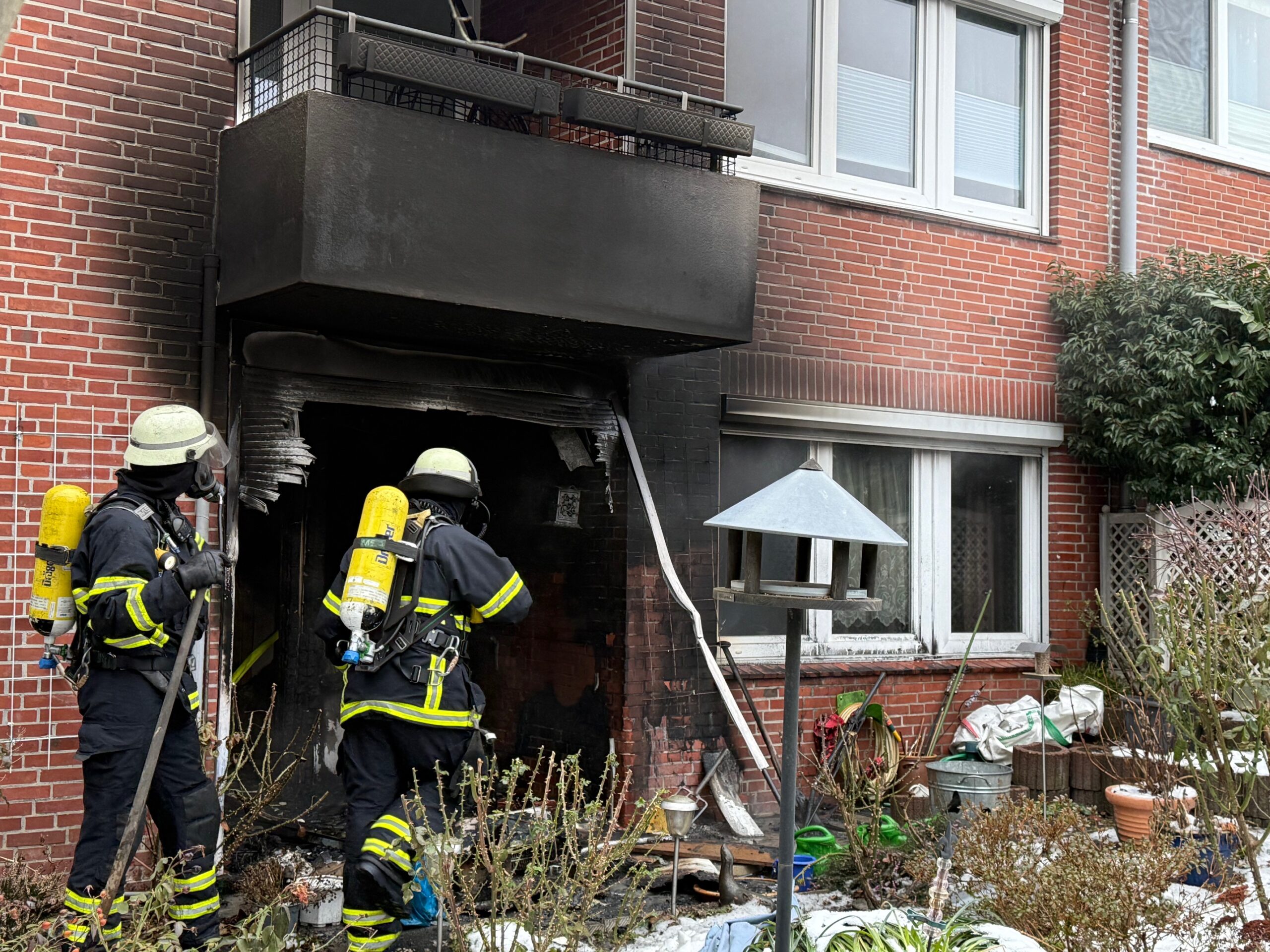 Wohnung Lohbrügge Feuer Feuerwehr