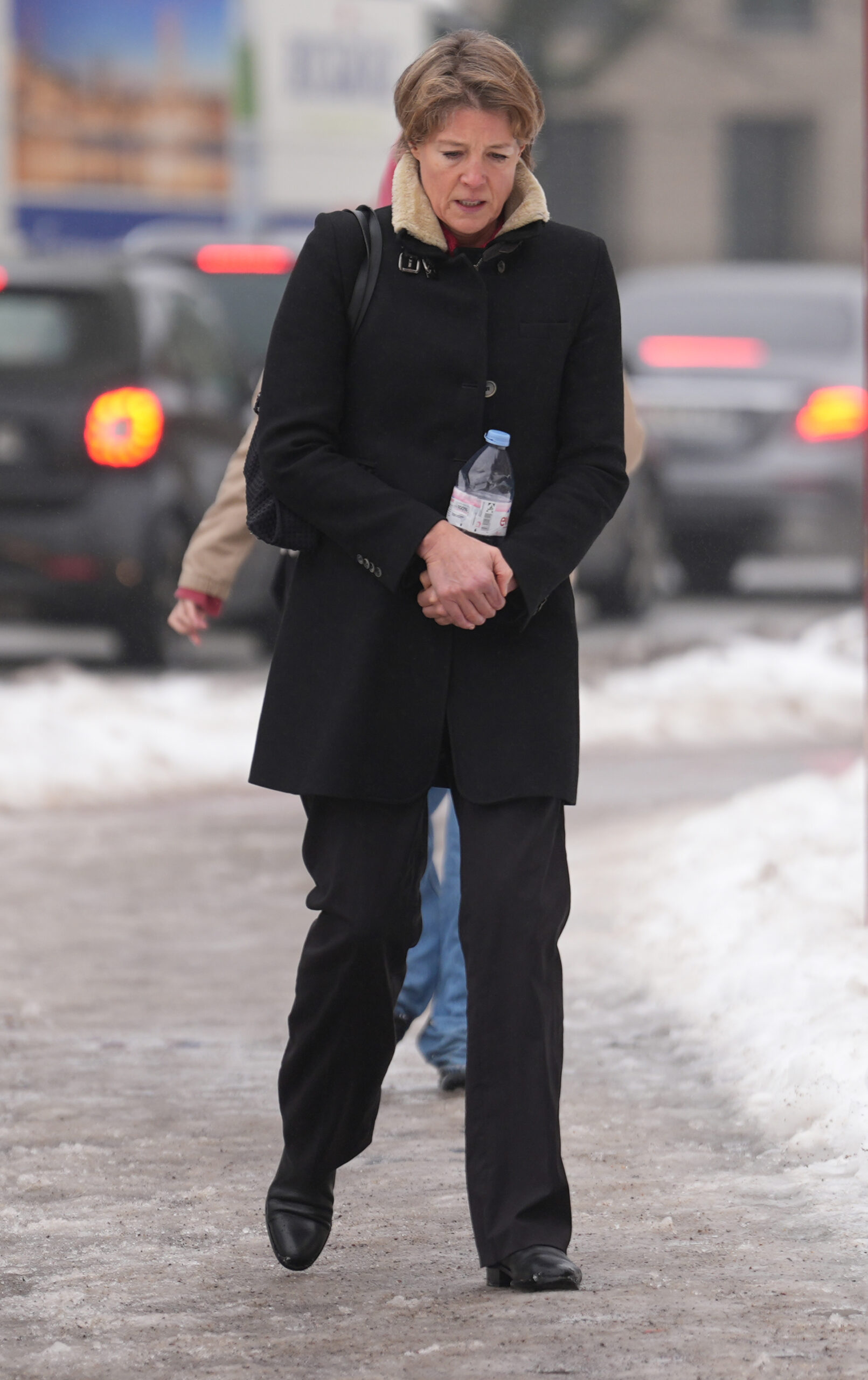 Christina Block am 13. Januar vor dem Landgericht Hamburg.