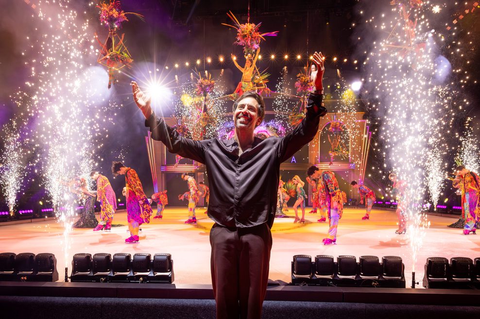 Max Giesinger bei einer Show von „Holiday On Ice“