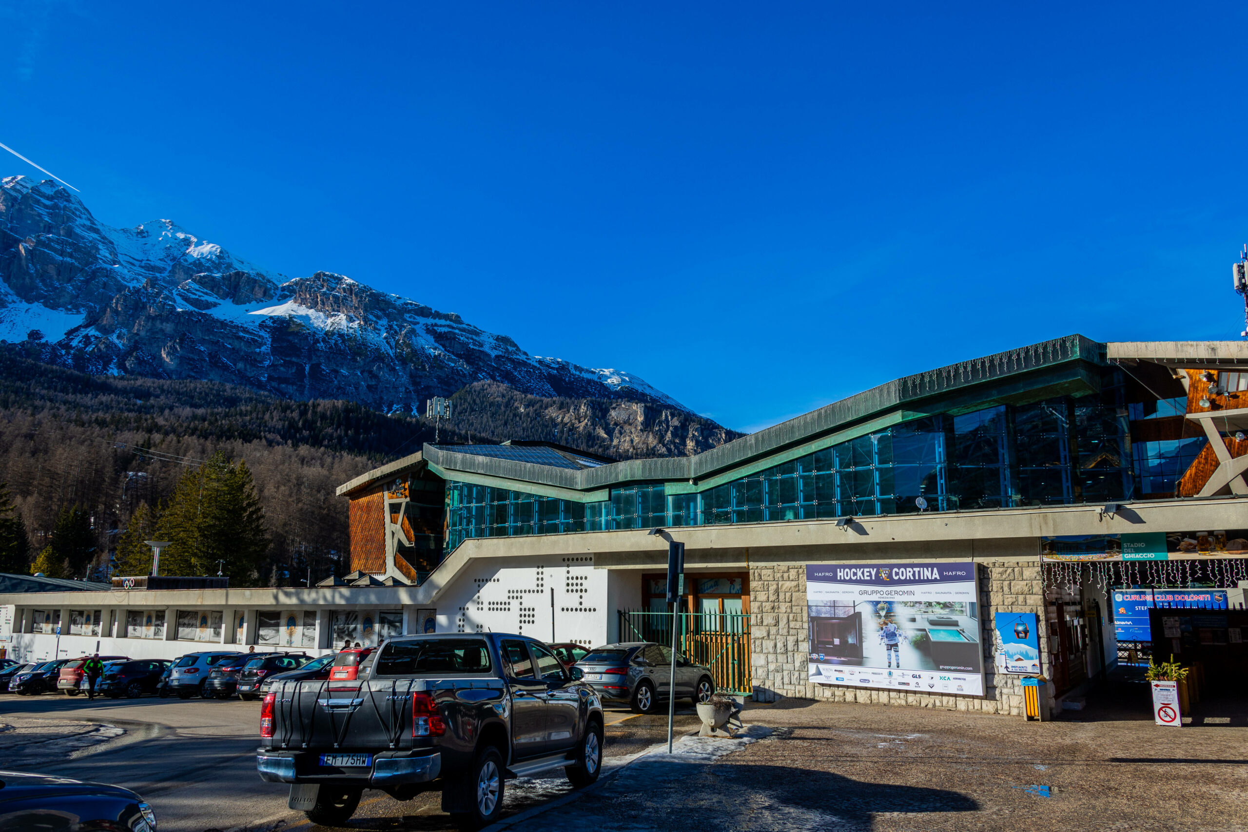Eisstadion in Cortina