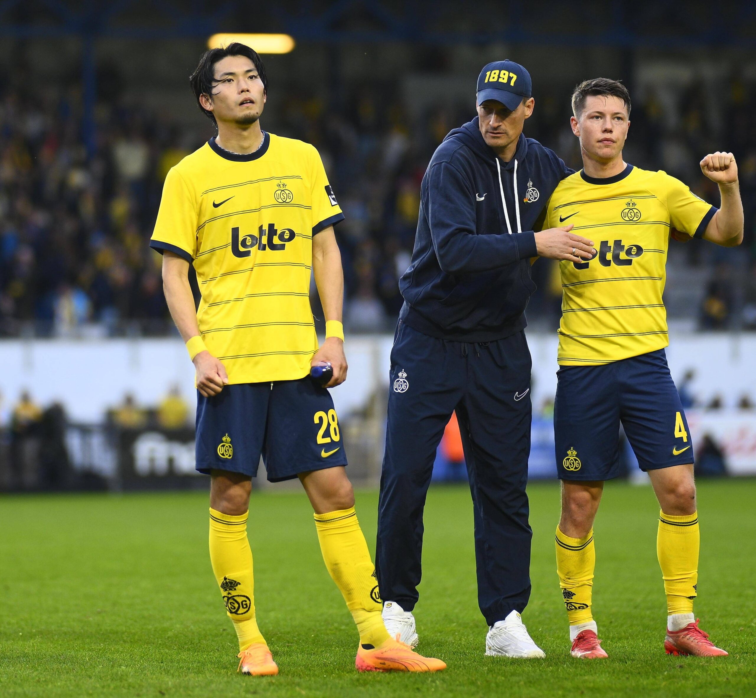 Alwxander Blessin mit Mathias Rasmussen