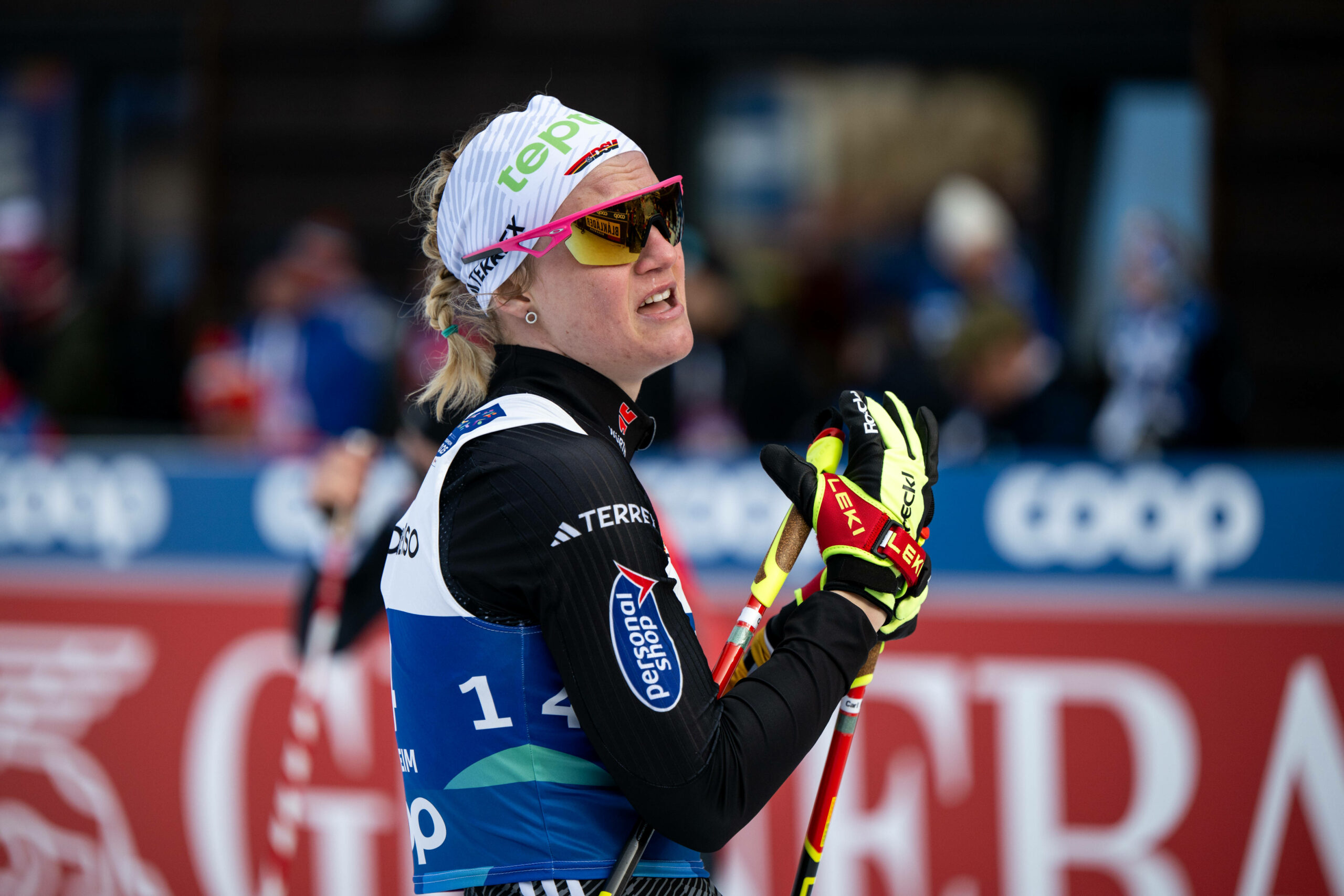 Victoria Carl ist erschöpft