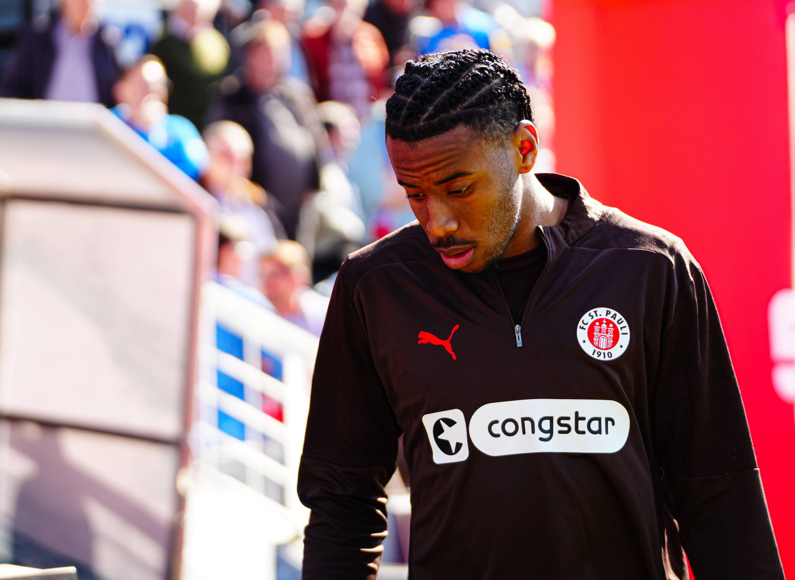 Morgan Guilavogui im St. Pauli-Outfit