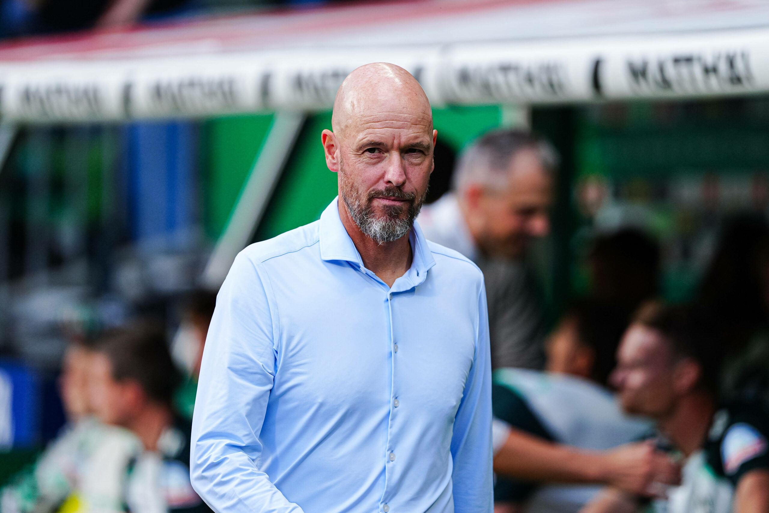 Erik ten Hag vor der Trainerbank