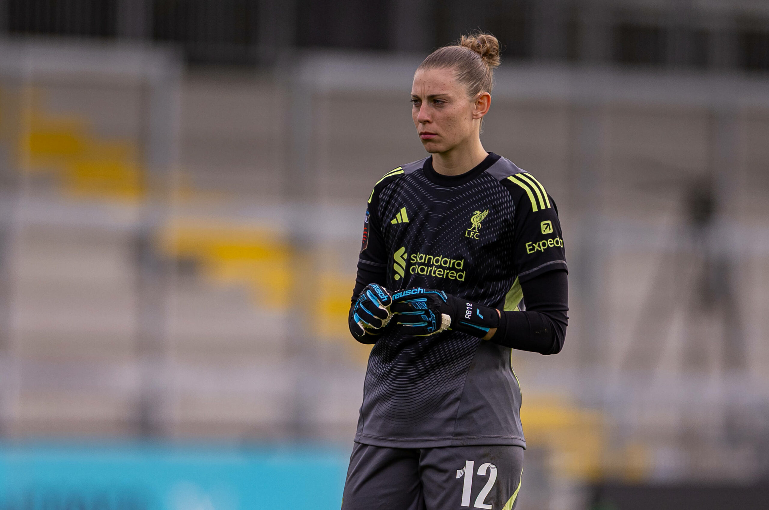 Rafaela Borggräfe schaut skeptisch