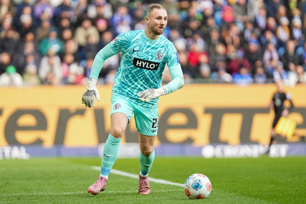 Nicolas Kristof ist Stammkeeper beim Zweitligisten SV Elversberg.