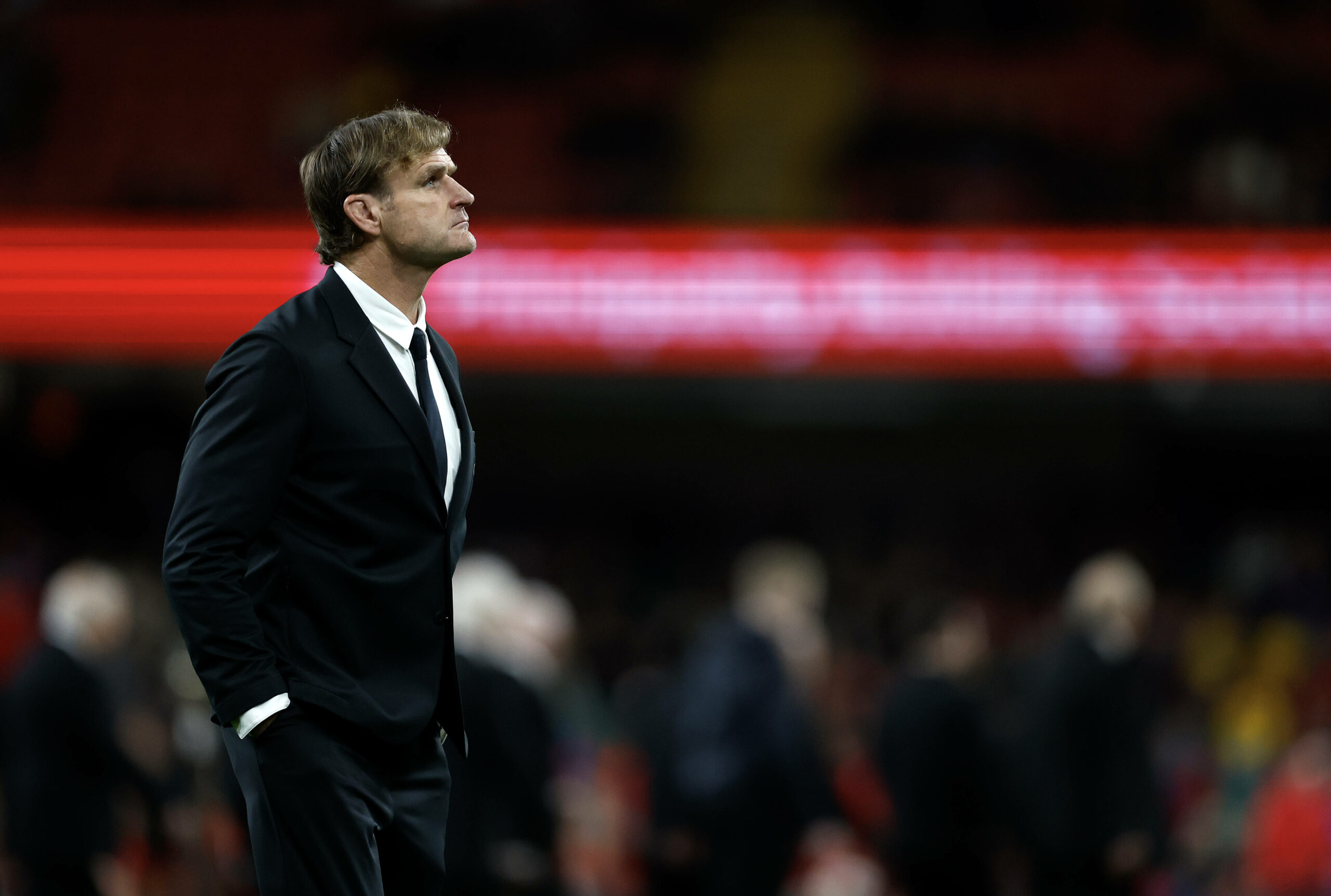 Scott Robertson schaut frustriert