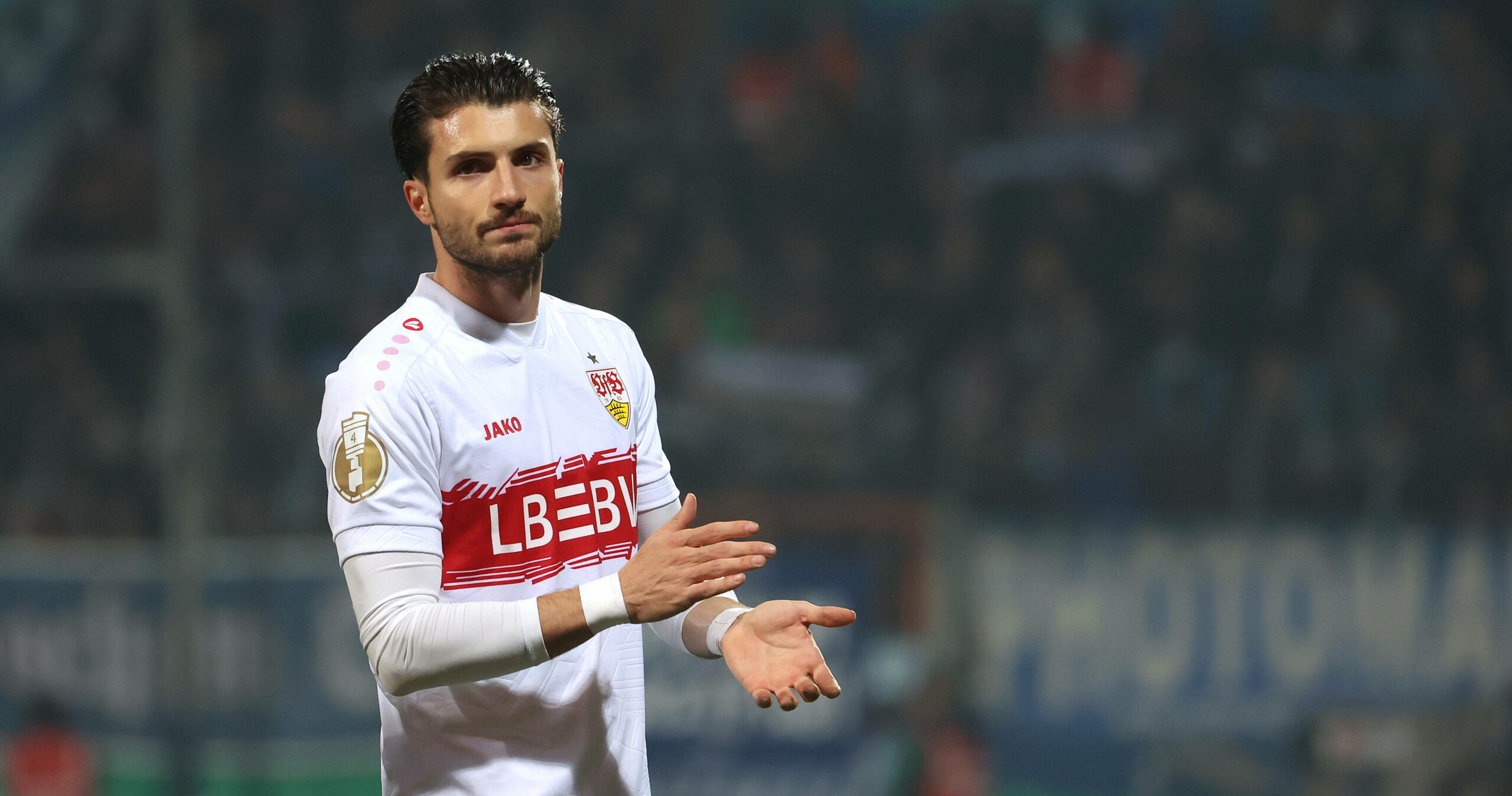 Leonidas Stergiou klatscht