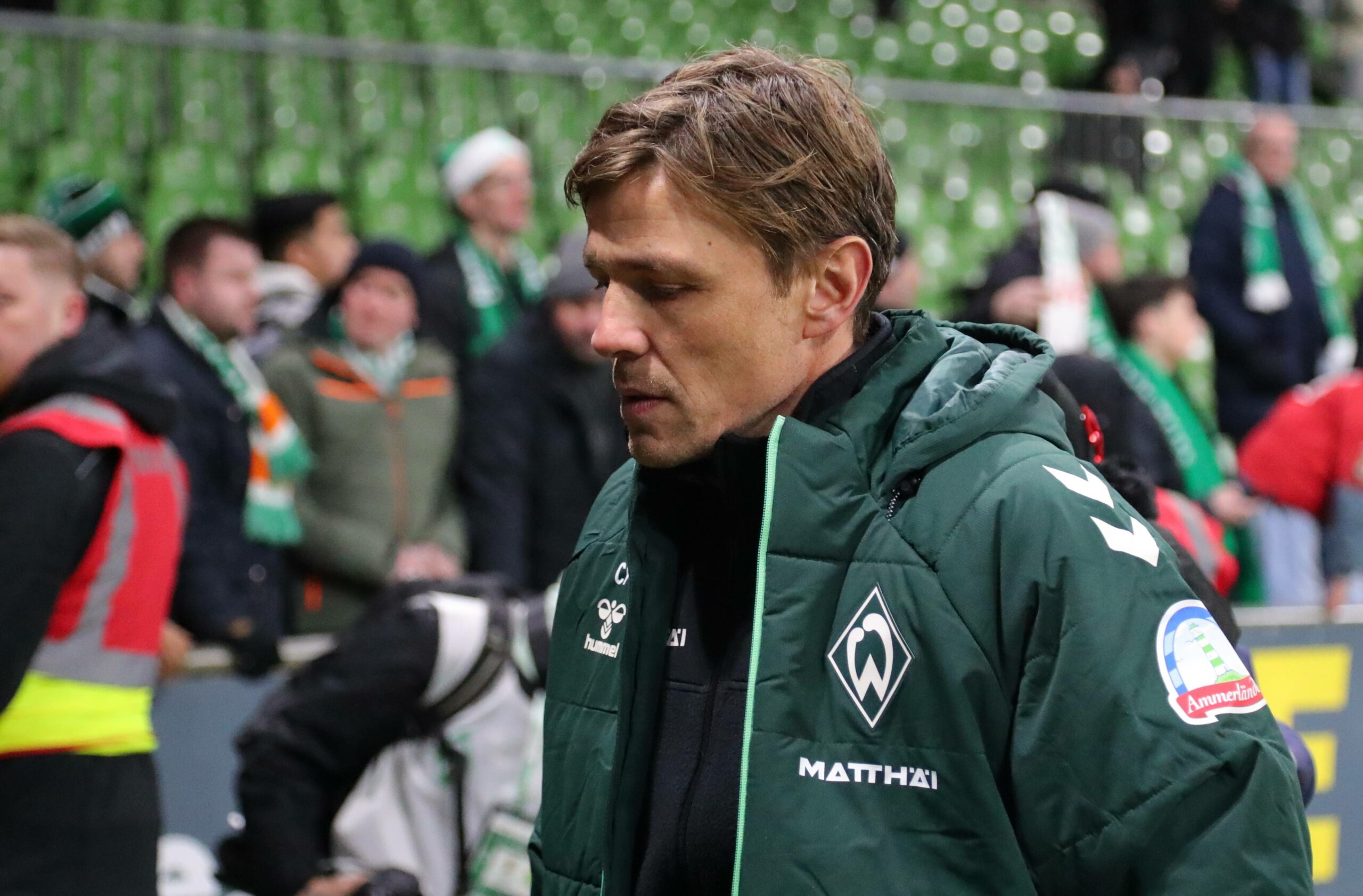 Clemens Fritz schaut bedrückt