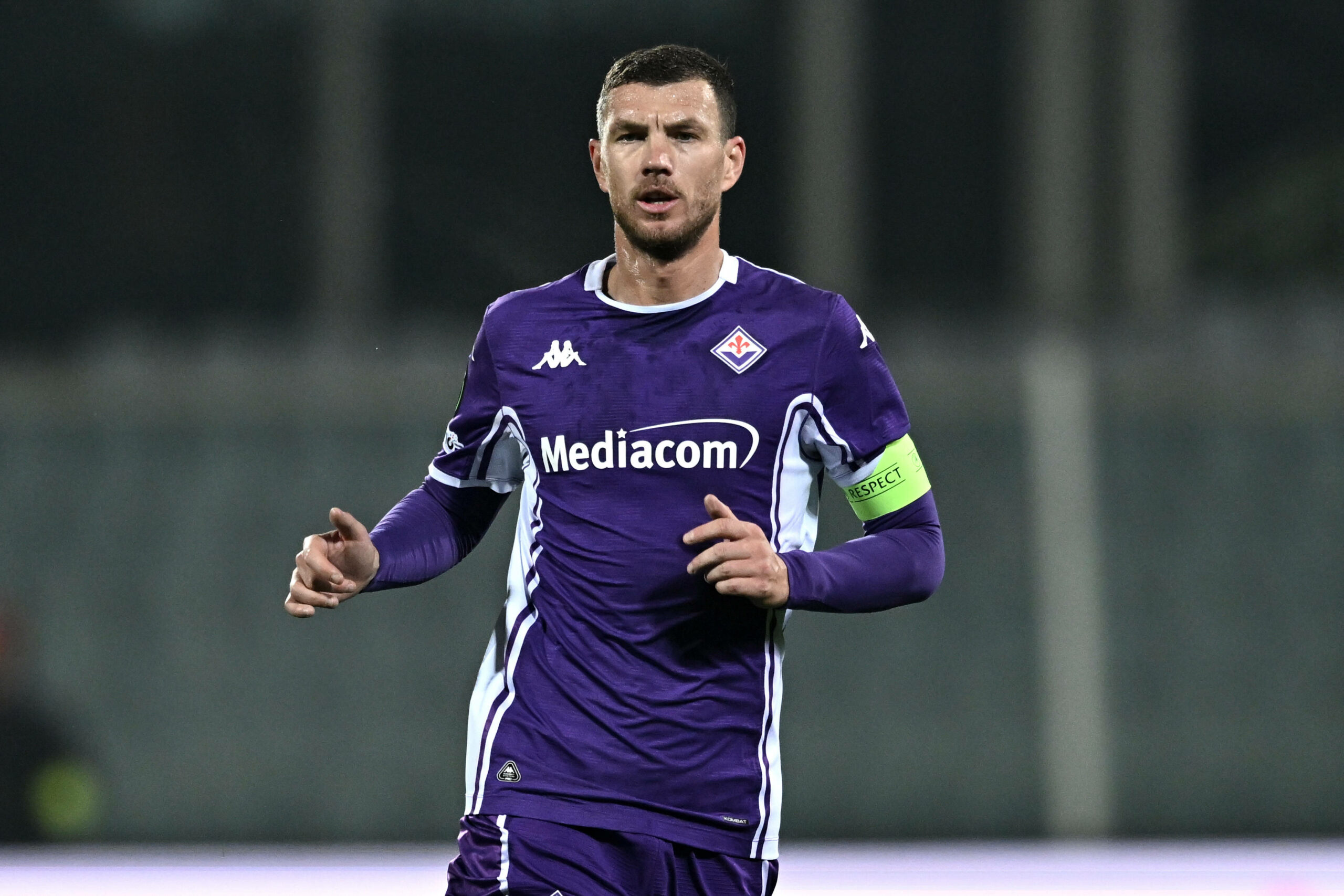 Edin Dzeko im Florenz-Trikot