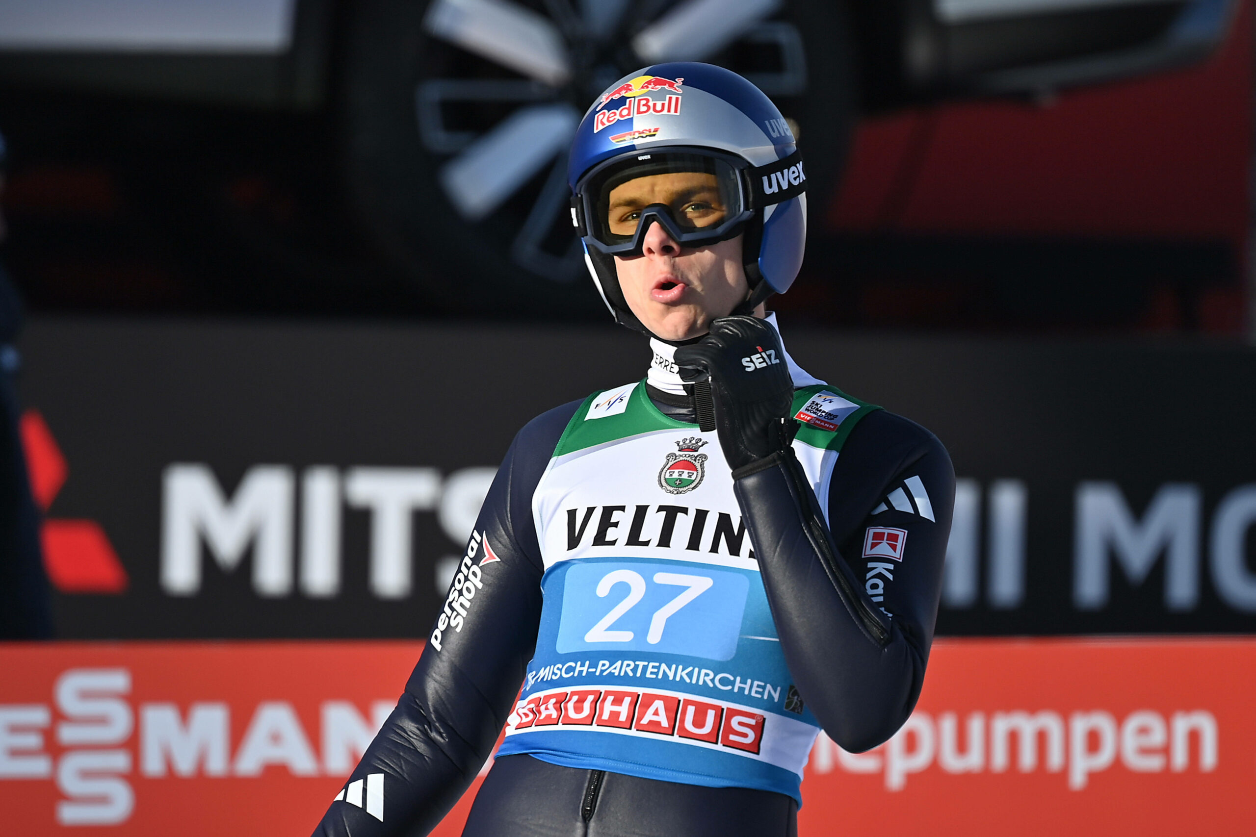 Andreas Wellinger atmet tief durch